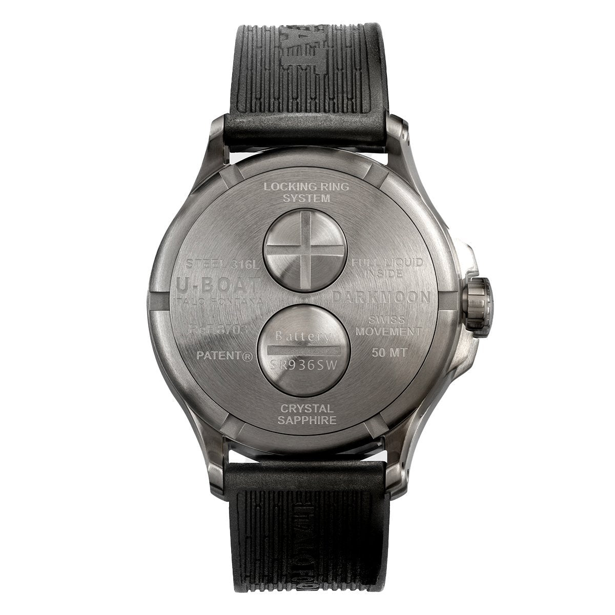 U-Boat Watch Darkmoon 44 Elegant Brown Steel - 2022 EDITION 8703/B-GR8 Sunglasses