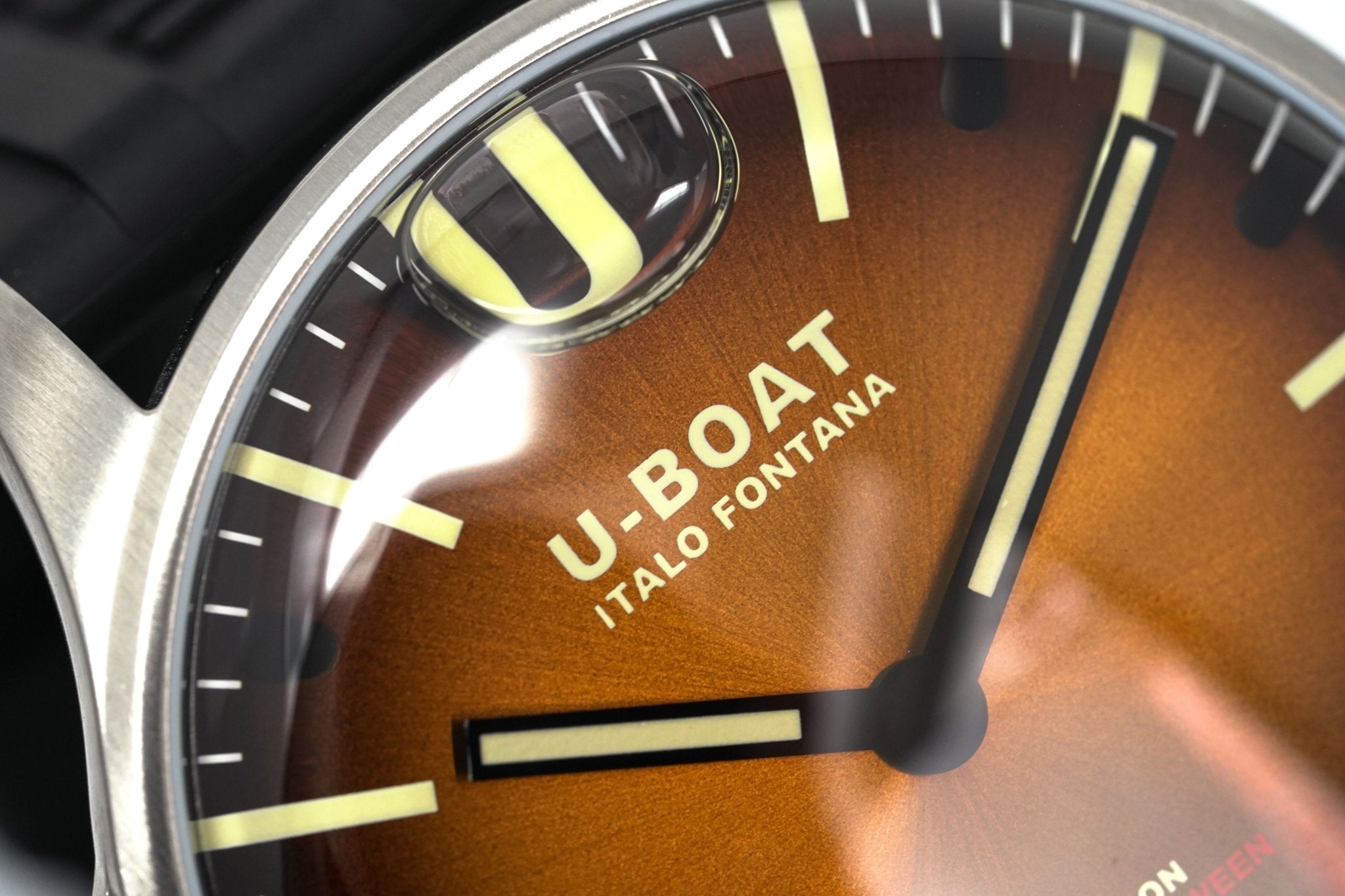 U-Boat Watch Darkmoon 44 Elegant Brown Steel - 2022 EDITION 8703/B-GR8 Sunglasses