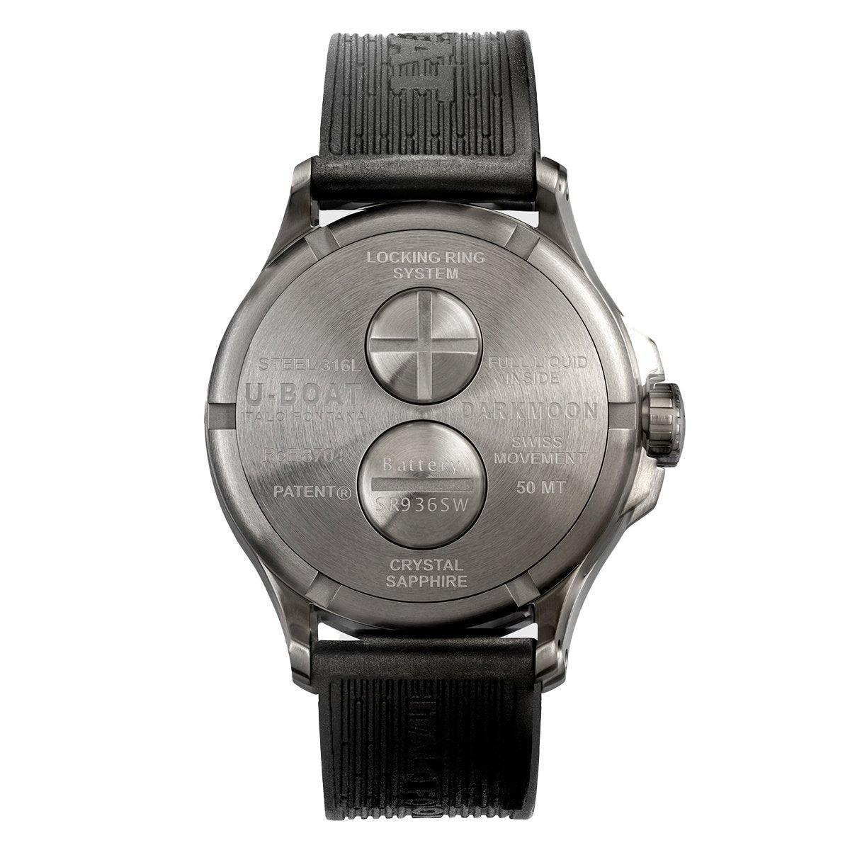 U-Boat Watch Darkmoon 44 Imperial Blue Steel - 2021 EDITION 8704-GR8 Sunglasses