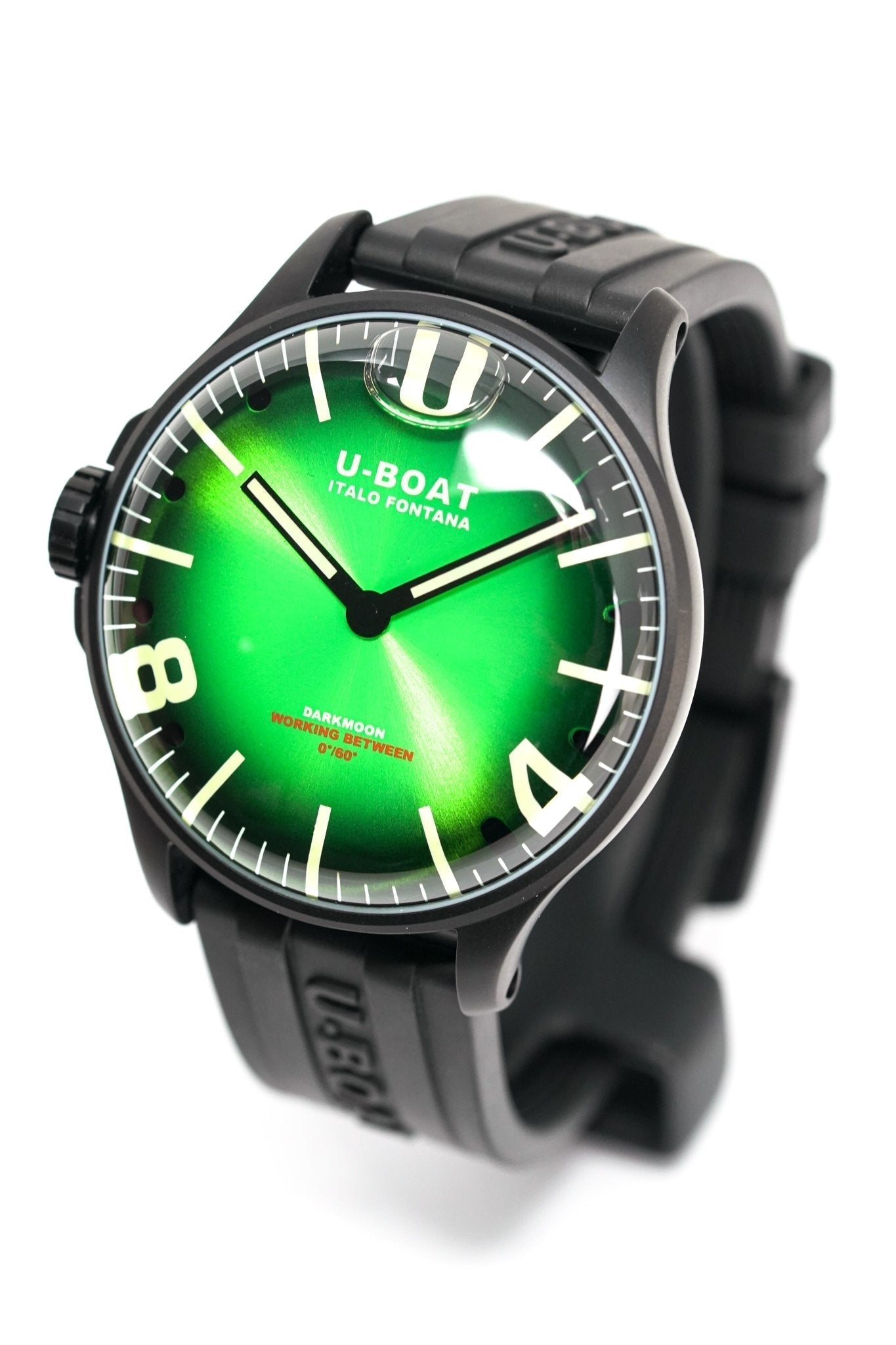 U-Boat Watch Darkmoon 44 Noble Green IP Black - 2022 EDITION 8698/B-GR8 Sunglasses