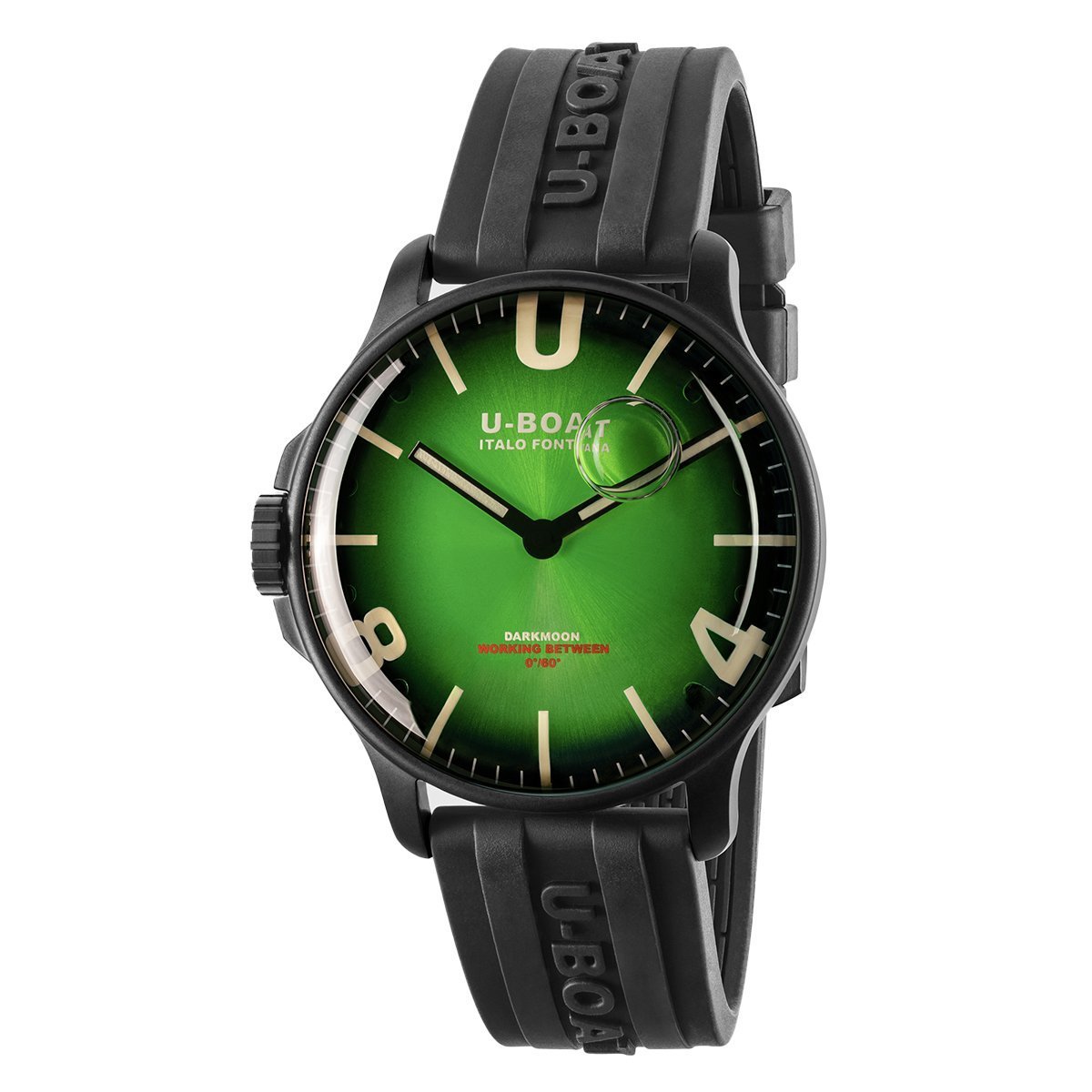 U-Boat Watch Darkmoon 44 Noble Green IP Black - 2022 EDITION 8698/B-GR8 Sunglasses