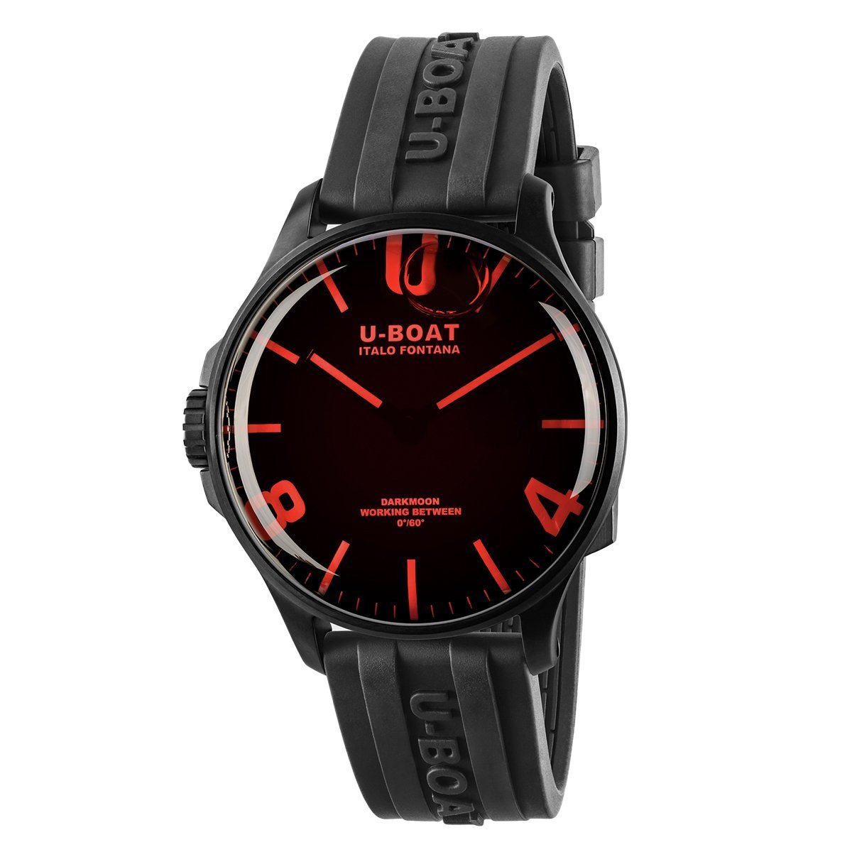 U-Boat Watch Darkmoon 44 Red Sapphire IP Black - 2022 EDITION 8466/B-GR8 Sunglasses