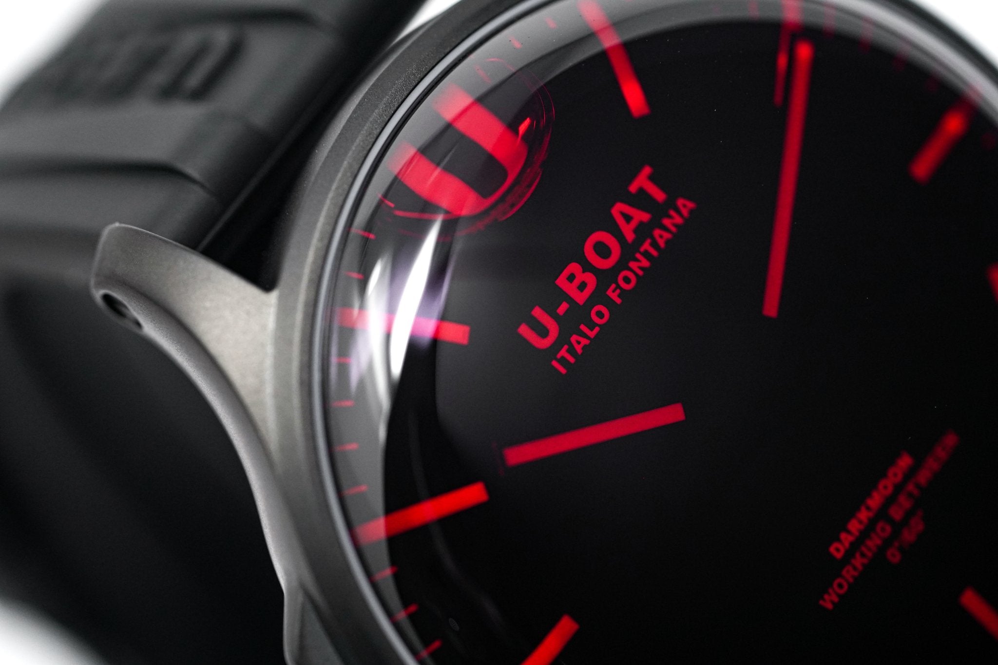U-Boat Watch Darkmoon 44 Red Sapphire IP Black - 2022 EDITION 8466/B-GR8 Sunglasses