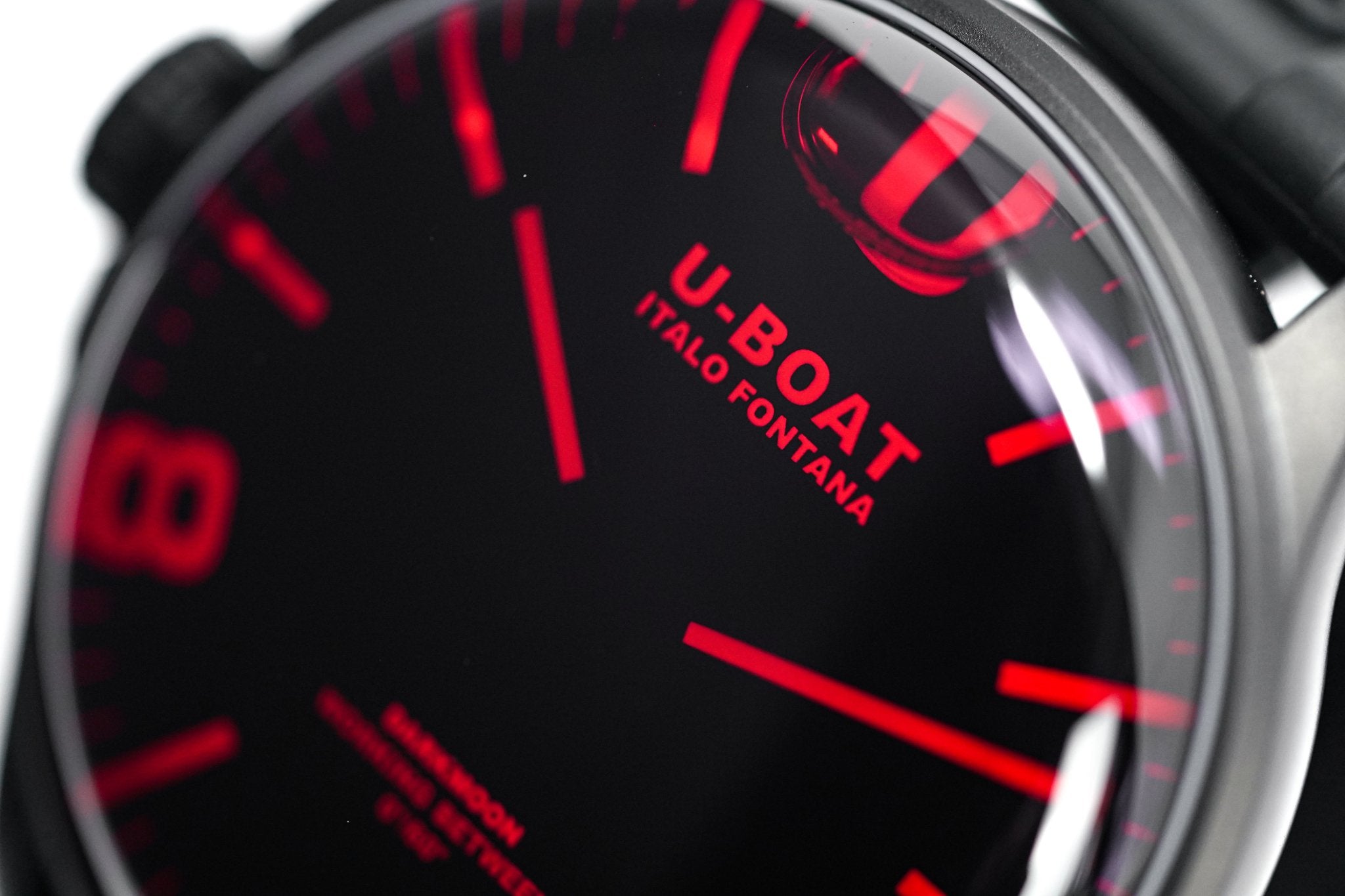 U-Boat Watch Darkmoon 44 Red Sapphire IP Black - 2022 EDITION 8466/B-GR8 Sunglasses