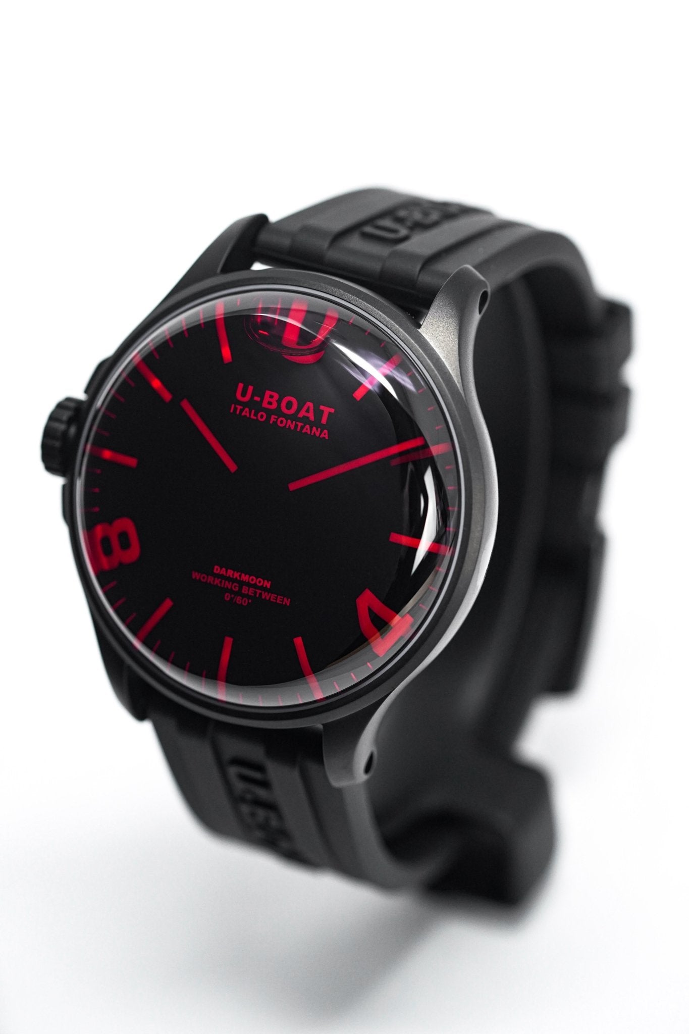 U-Boat Watch Darkmoon 44 Red Sapphire IP Black - 2022 EDITION 8466/B-GR8 Sunglasses