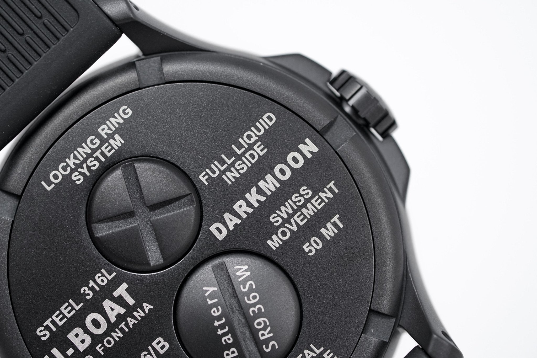 U-Boat Watch Darkmoon 44 Red Sapphire IP Black - 2022 EDITION 8466/B-GR8 Sunglasses