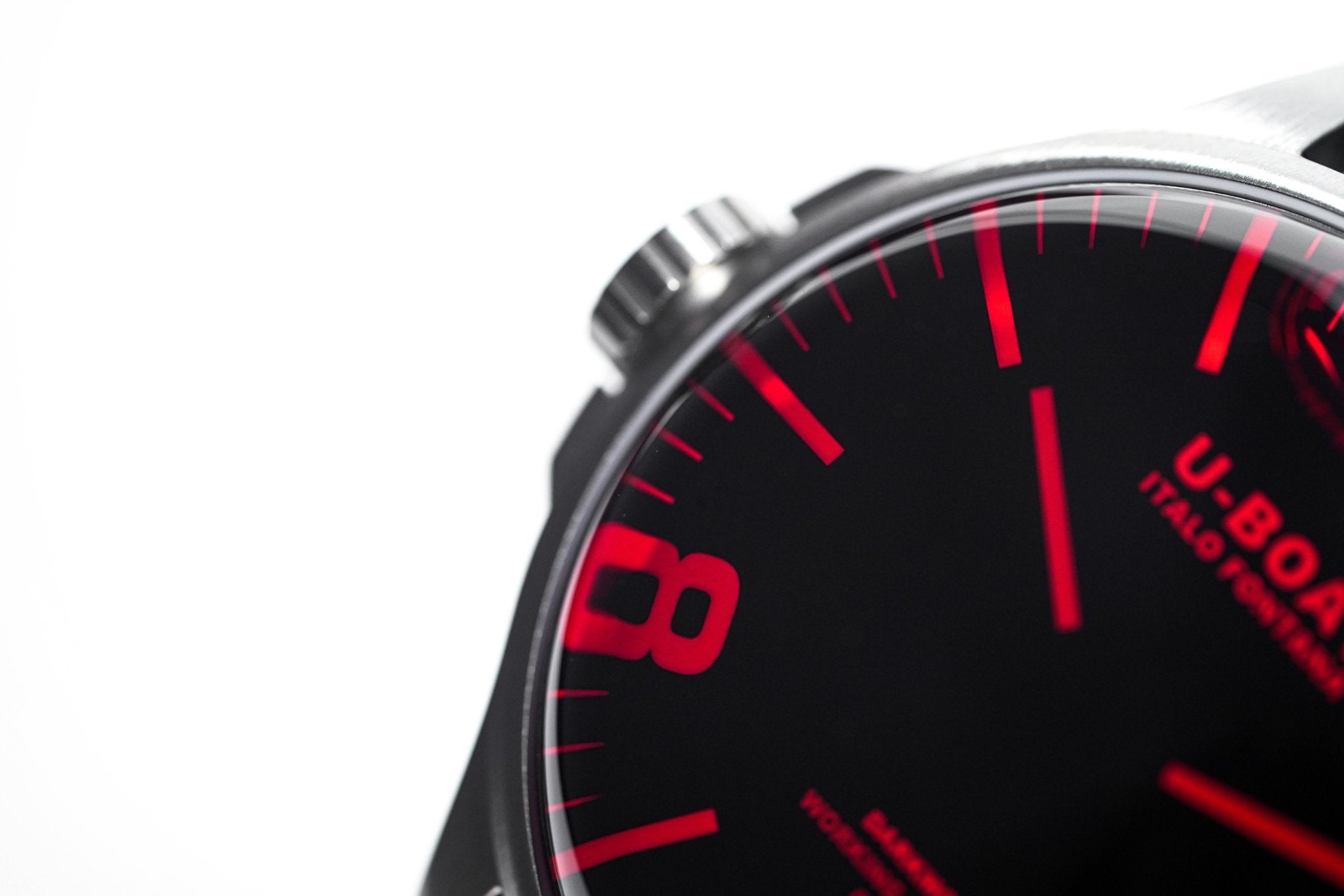 U-Boat Watch Darkmoon 44 Red Sapphire Steel - 2021 EDITION 8465/B-GR8 Sunglasses