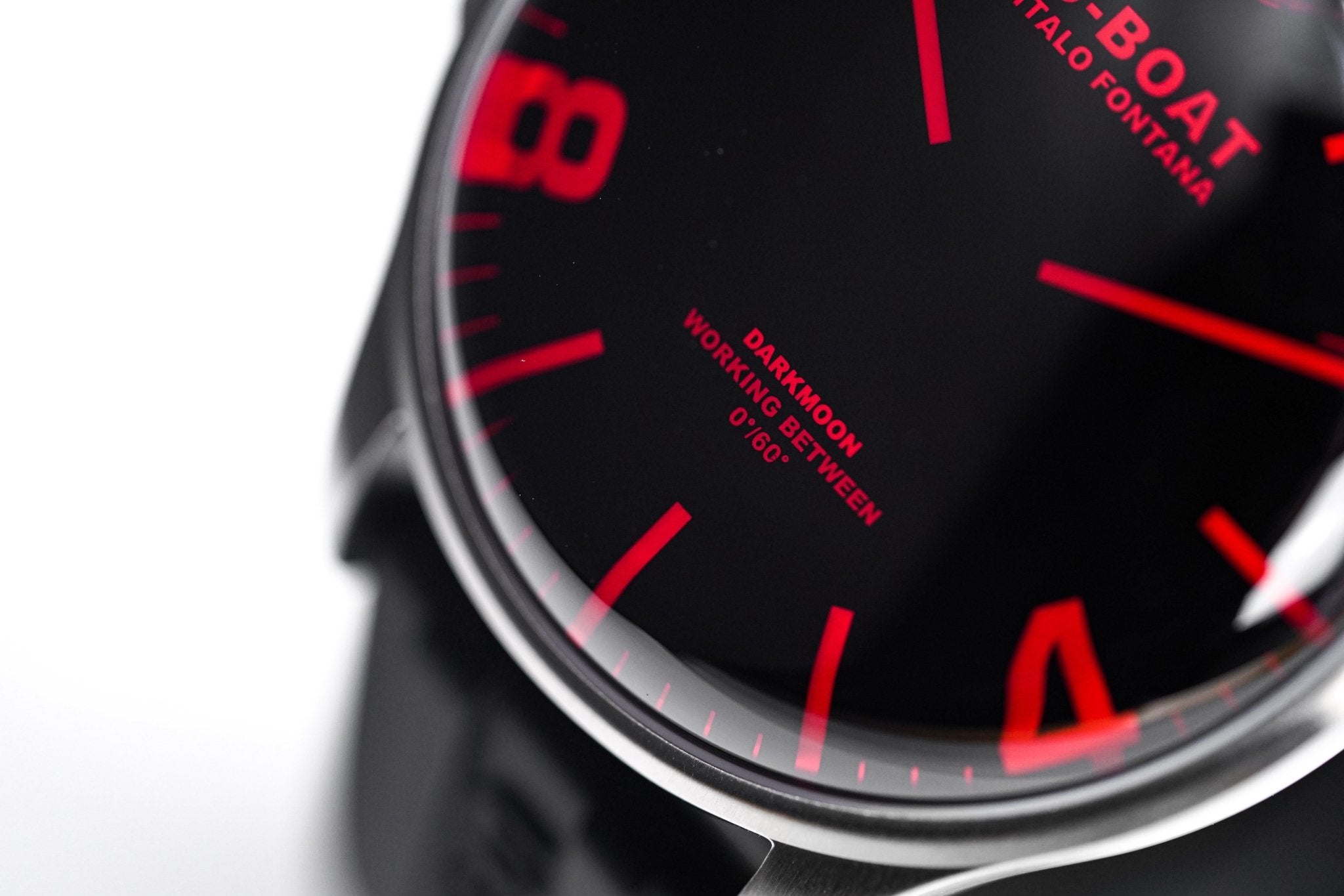 U-Boat Watch Darkmoon 44 Red Sapphire Steel - 2021 EDITION 8465/B-GR8 Sunglasses