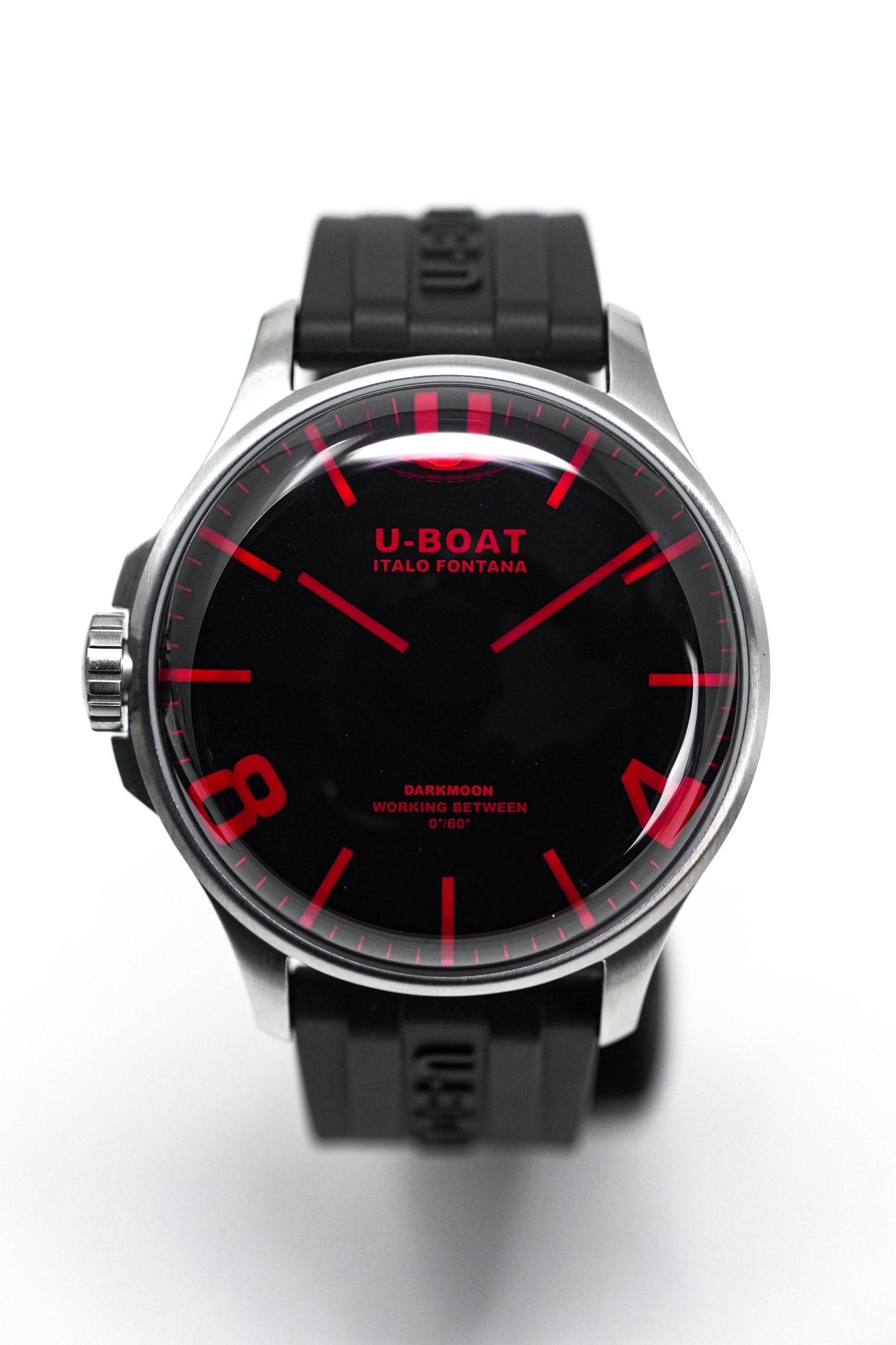 U-Boat Watch Darkmoon 44 Red Sapphire Steel - 2021 EDITION 8465/B-GR8 Sunglasses