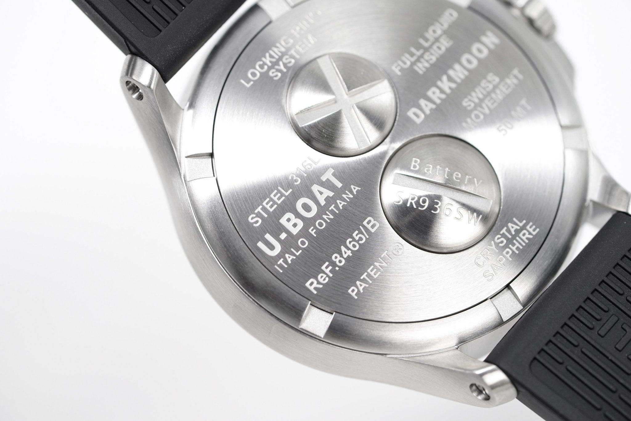 U-Boat Watch Darkmoon 44 Red Sapphire Steel - 2021 EDITION 8465/B-GR8 Sunglasses