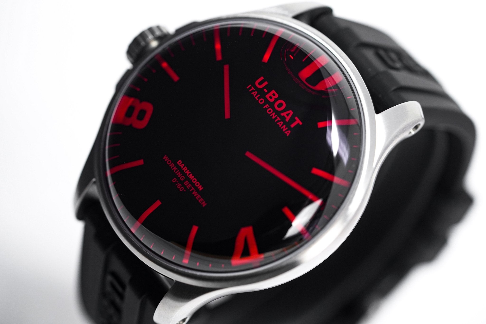 U-Boat Watch Darkmoon 44 Red Sapphire Steel - 2021 EDITION 8465/B-GR8 Sunglasses