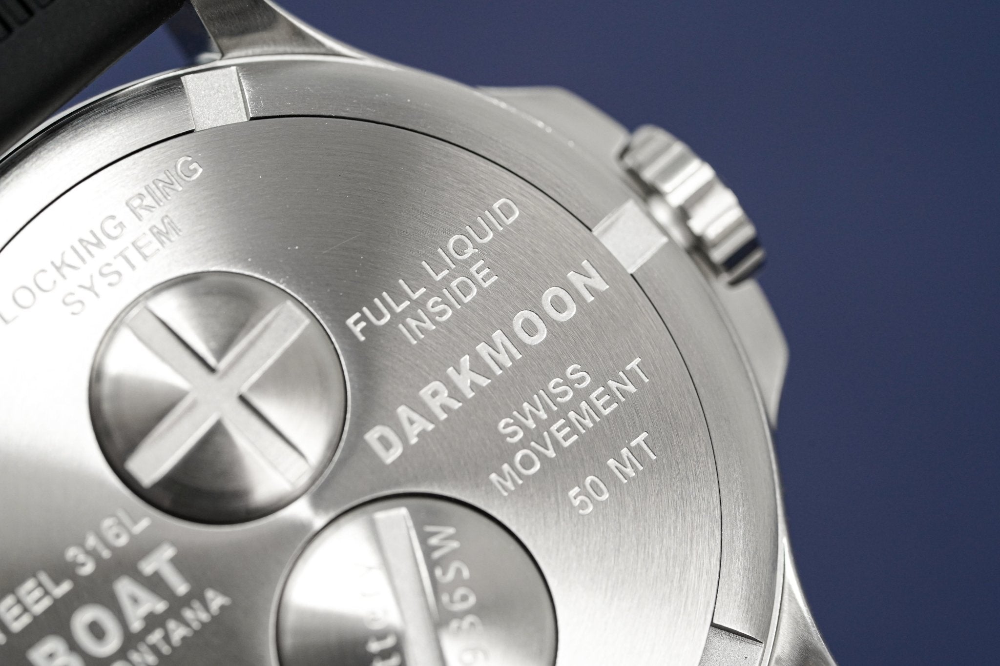 U-Boat Watch Darkmoon 44 Steel - 2022 EDITION 8463/B-GR8 Sunglasses