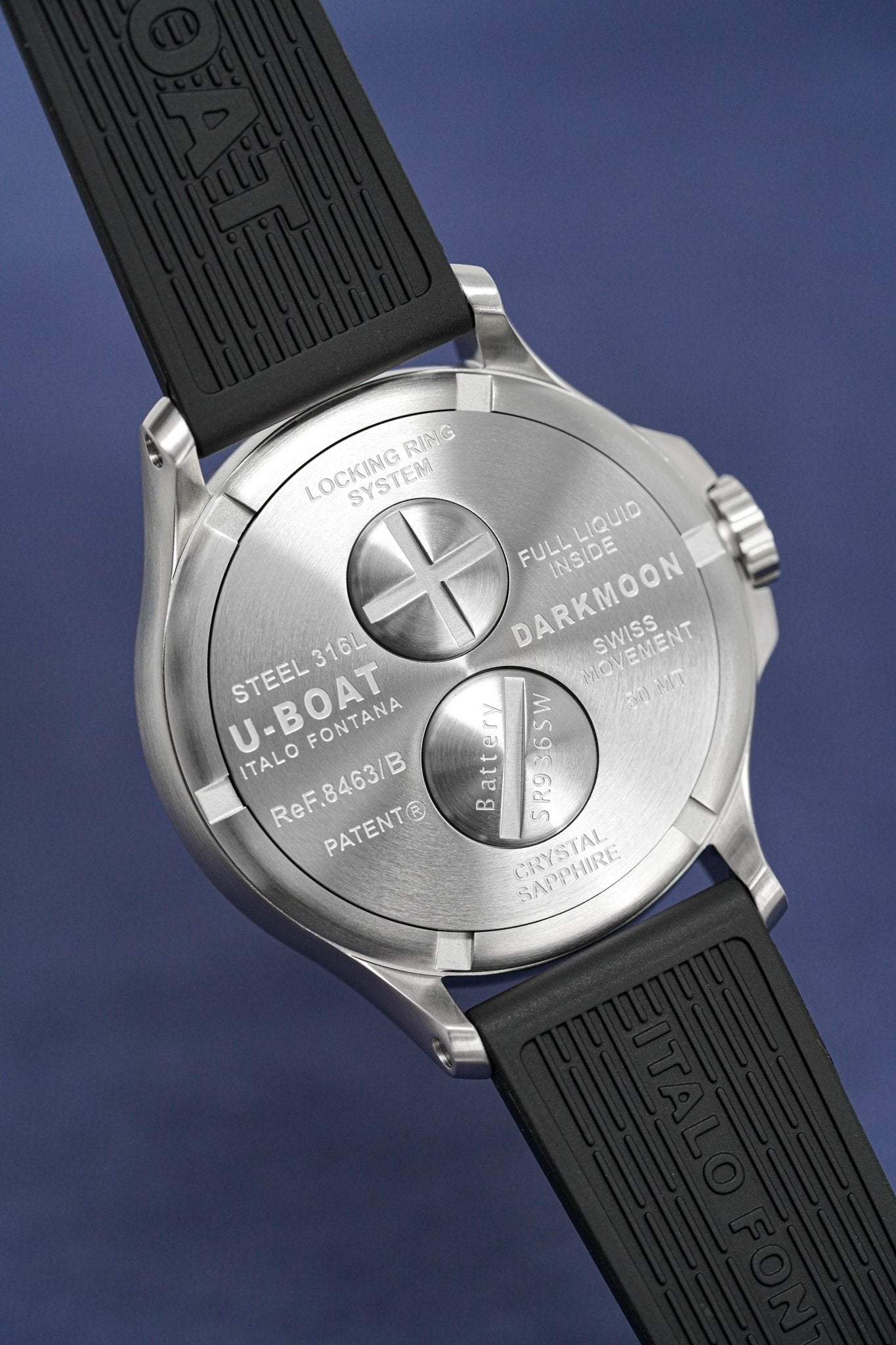 U-Boat Watch Darkmoon 44 Steel - 2022 EDITION 8463/B-GR8 Sunglasses