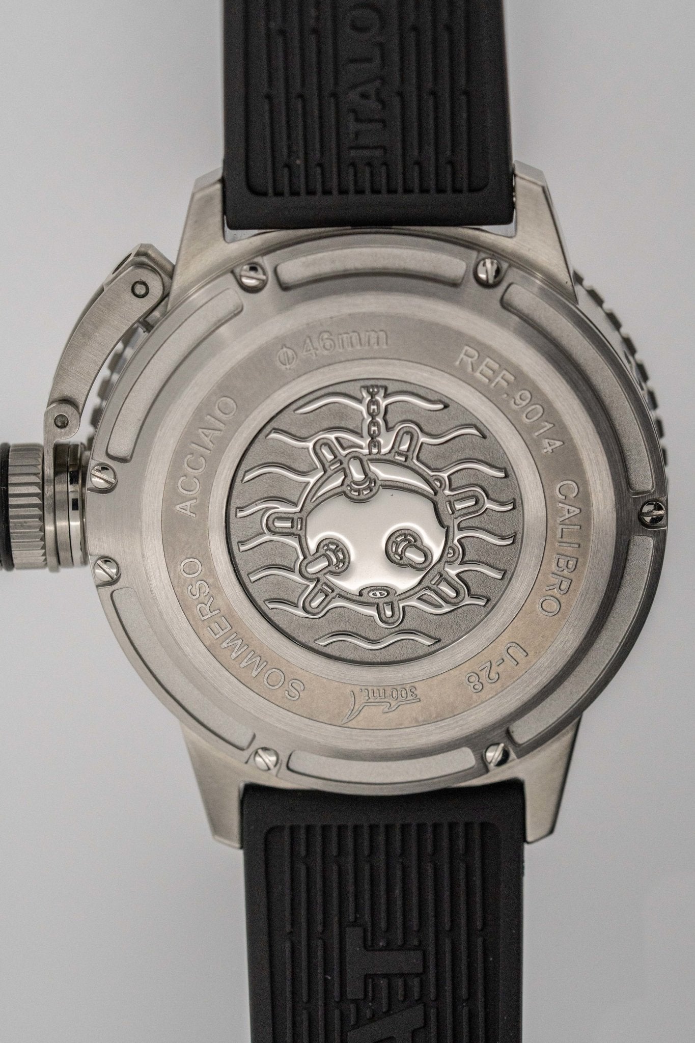 U-Boat Watch Automatic Watch Sommerso Diver Blue 9014-GR8 Sunglasses