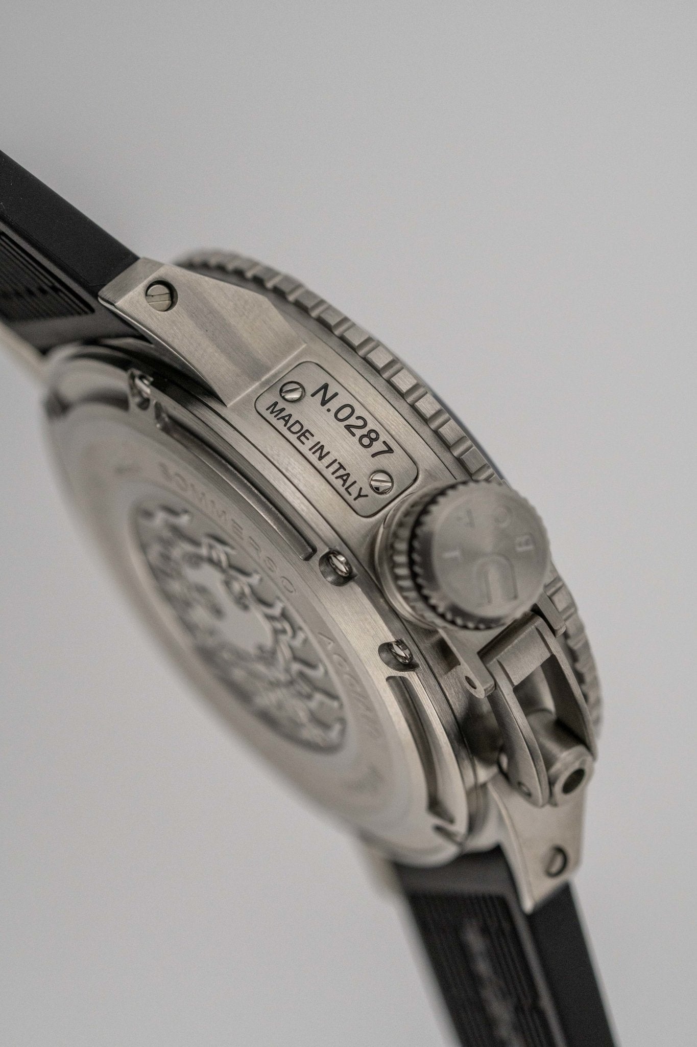 U-Boat Watch Automatic Watch Sommerso Diver Blue 9014-GR8 Sunglasses