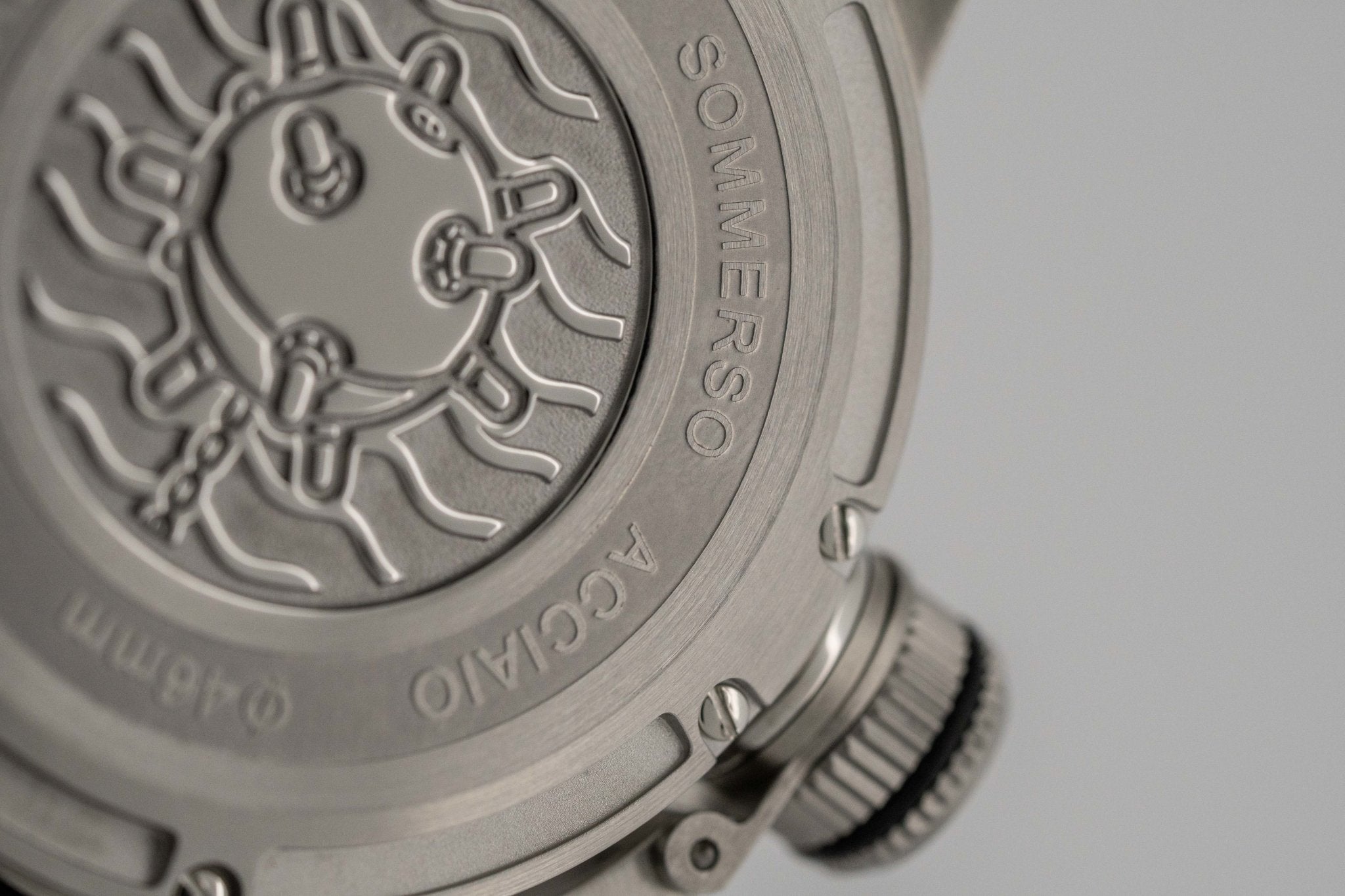 U-Boat Watch Automatic Watch Sommerso Diver Blue 9014-GR8 Sunglasses