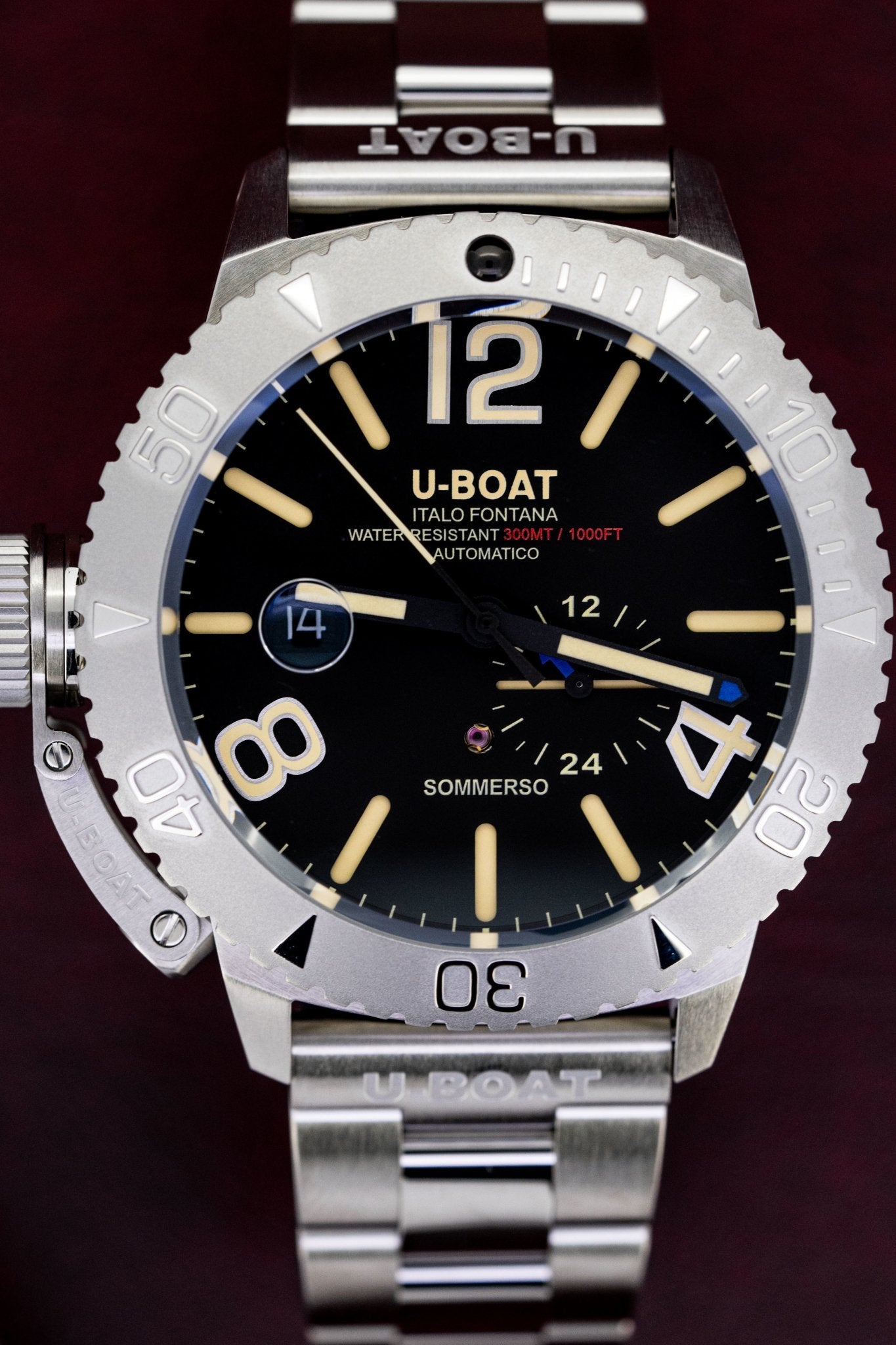 U-Boat Watch Sommerso Diver Stainless Steel 9007/A/MT-GR8 Sunglasses
