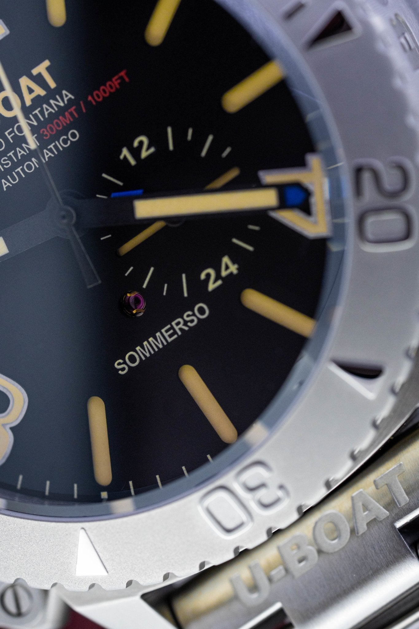 U-Boat Watch Sommerso Diver Stainless Steel 9007/A/MT-GR8 Sunglasses