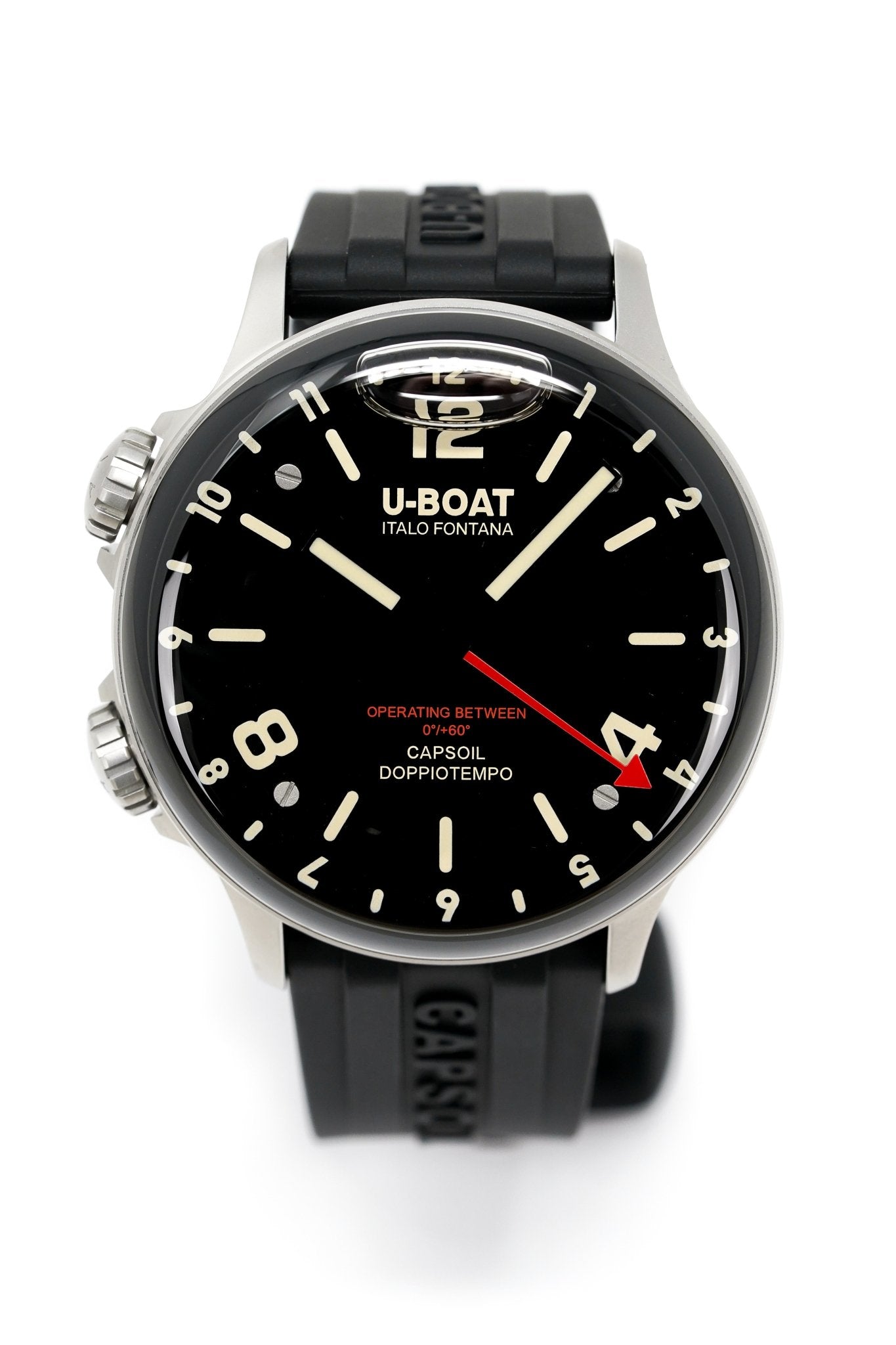 U-Boat Watch Capsoil Doppiotempo 45 Black 8769/A - Watches & Crystals