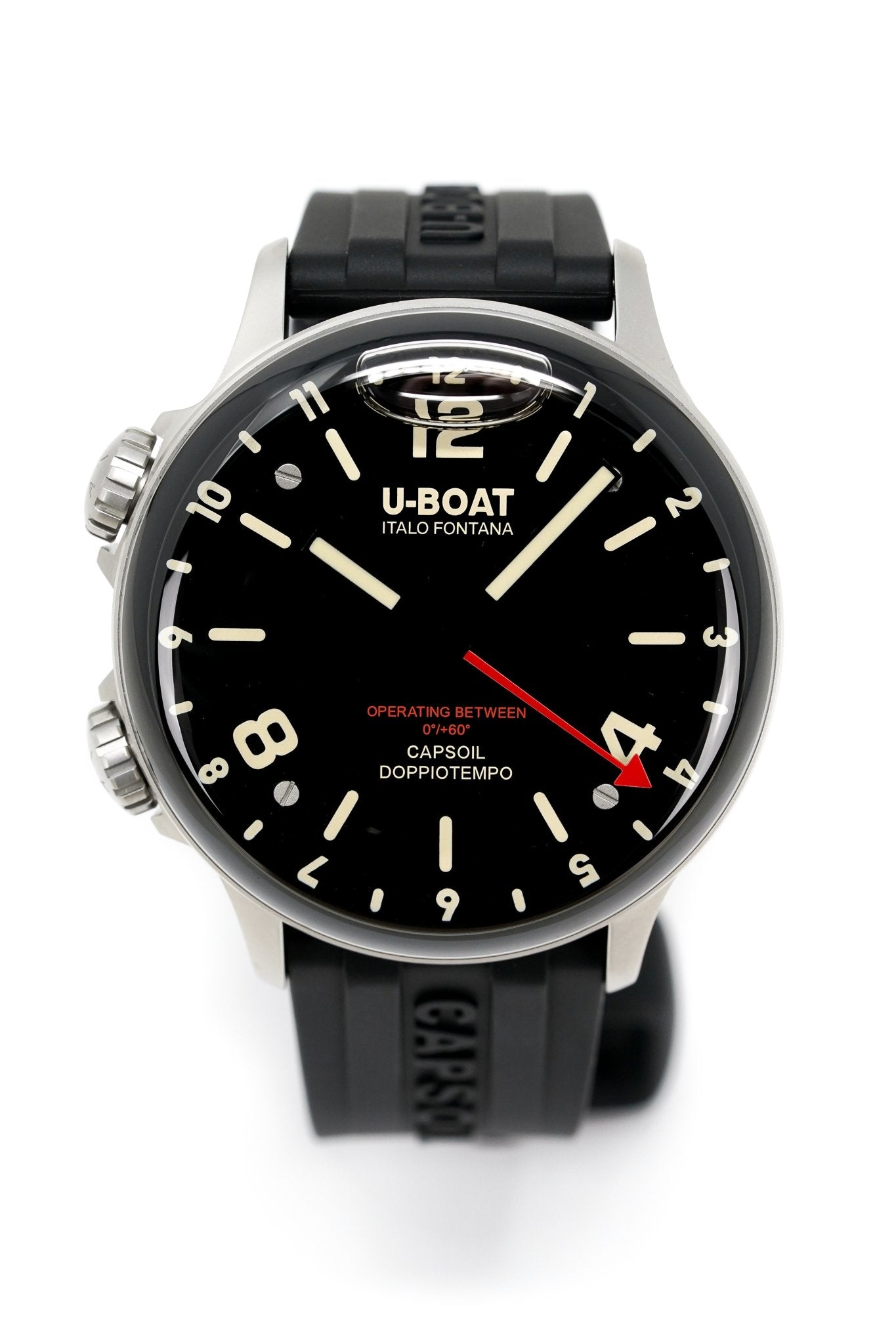 U-Boat Watch Capsoil Doppiotempo 45 Black 8769/A-GR8 Sunglasses