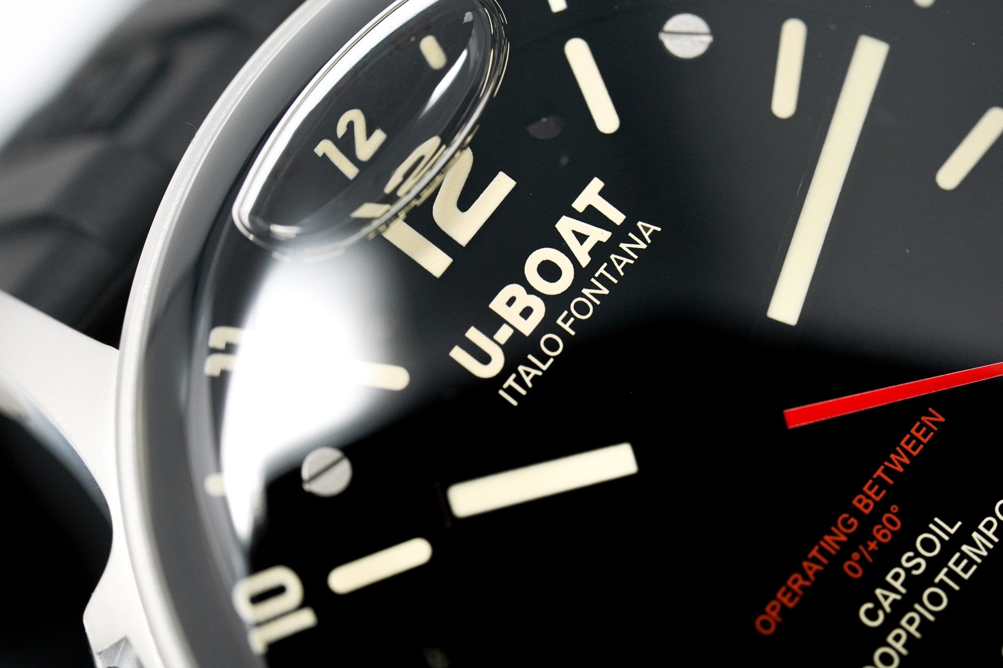 U-Boat Watch Capsoil Doppiotempo 45 Black 8769/A-GR8 Sunglasses