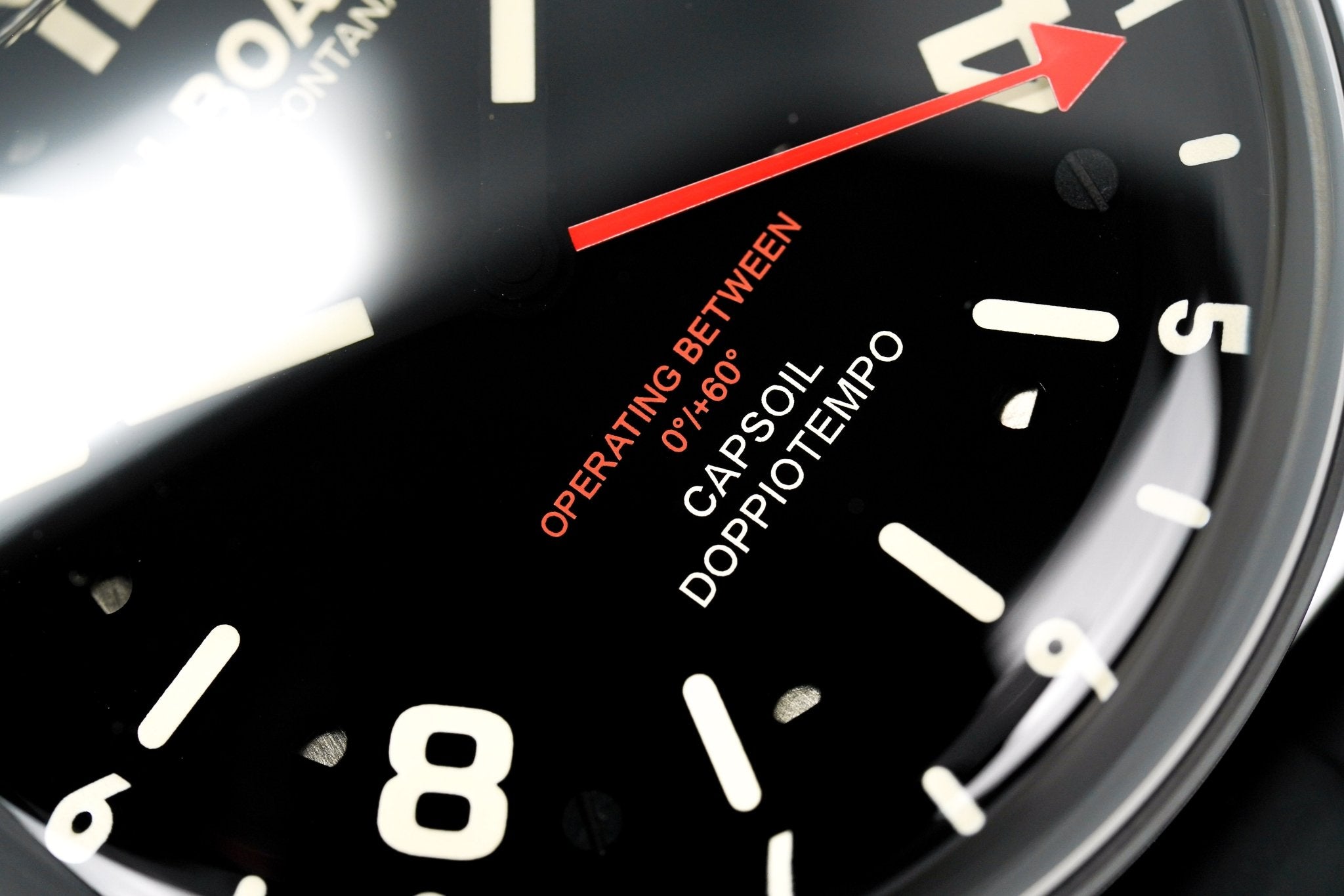 U-Boat Watch Capsoil Doppiotempo 45 Black DLC 8770/A-GR8 Sunglasses