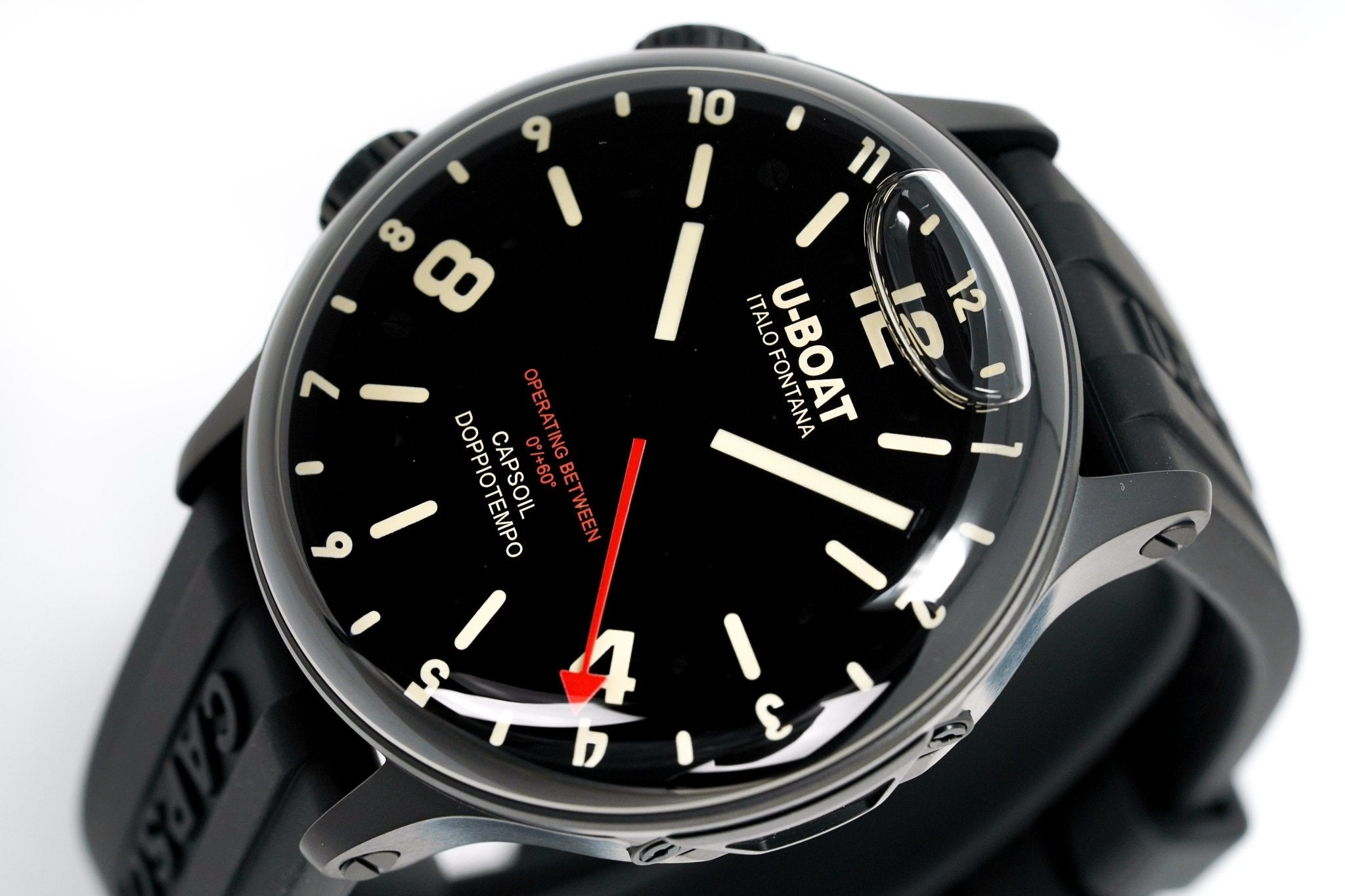 U-Boat Watch Capsoil Doppiotempo 45 Black DLC 8770/A-GR8 Sunglasses