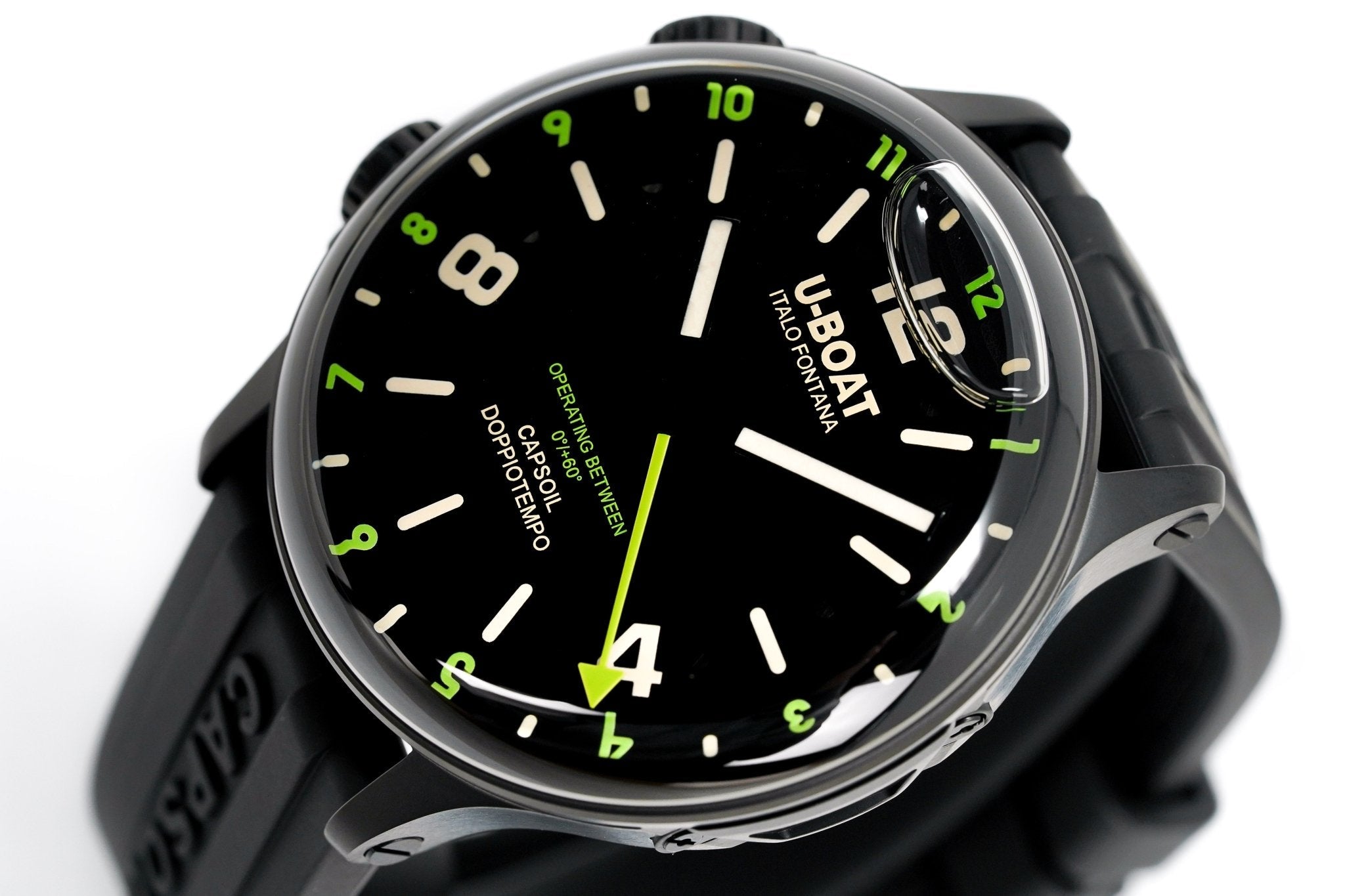 U-Boat Watch Capsoil Doppiotempo 45 DLC Green Rehaut 8840/A-GR8 Sunglasses