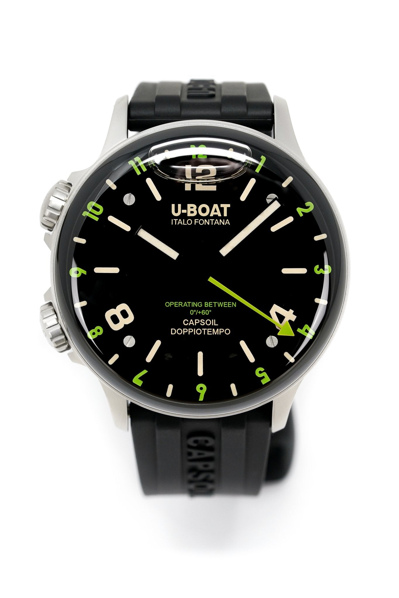 U-Boat Watch Capsoil Doppiotempo 45 Green Rehaut 8838/A - Watches & Crystals