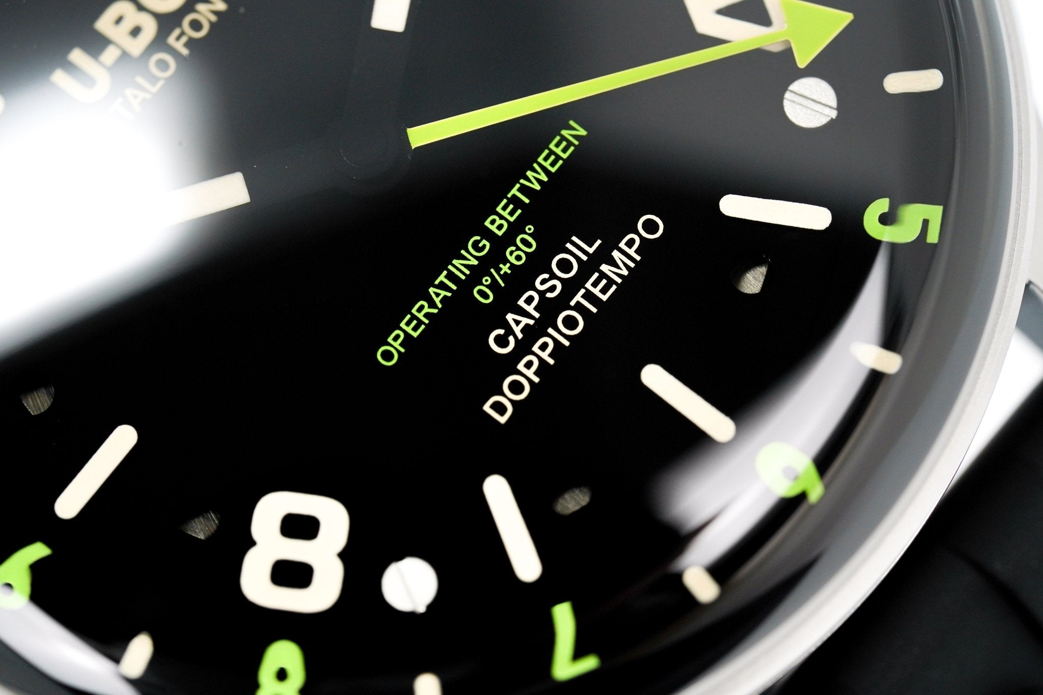 U-Boat Watch Capsoil Doppiotempo 45 Green Rehaut 8838/A-GR8 Sunglasses