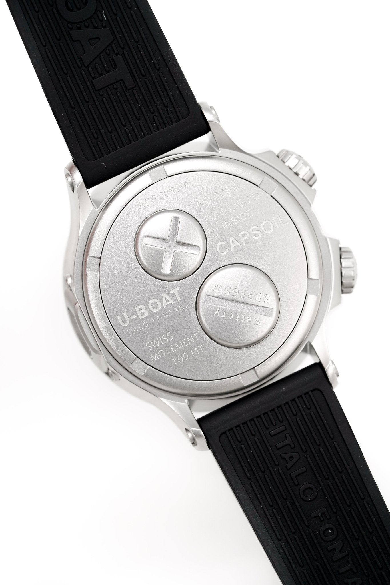 U-Boat Watch Capsoil Doppiotempo 45 White Rehaut 8888/A-GR8 Sunglasses