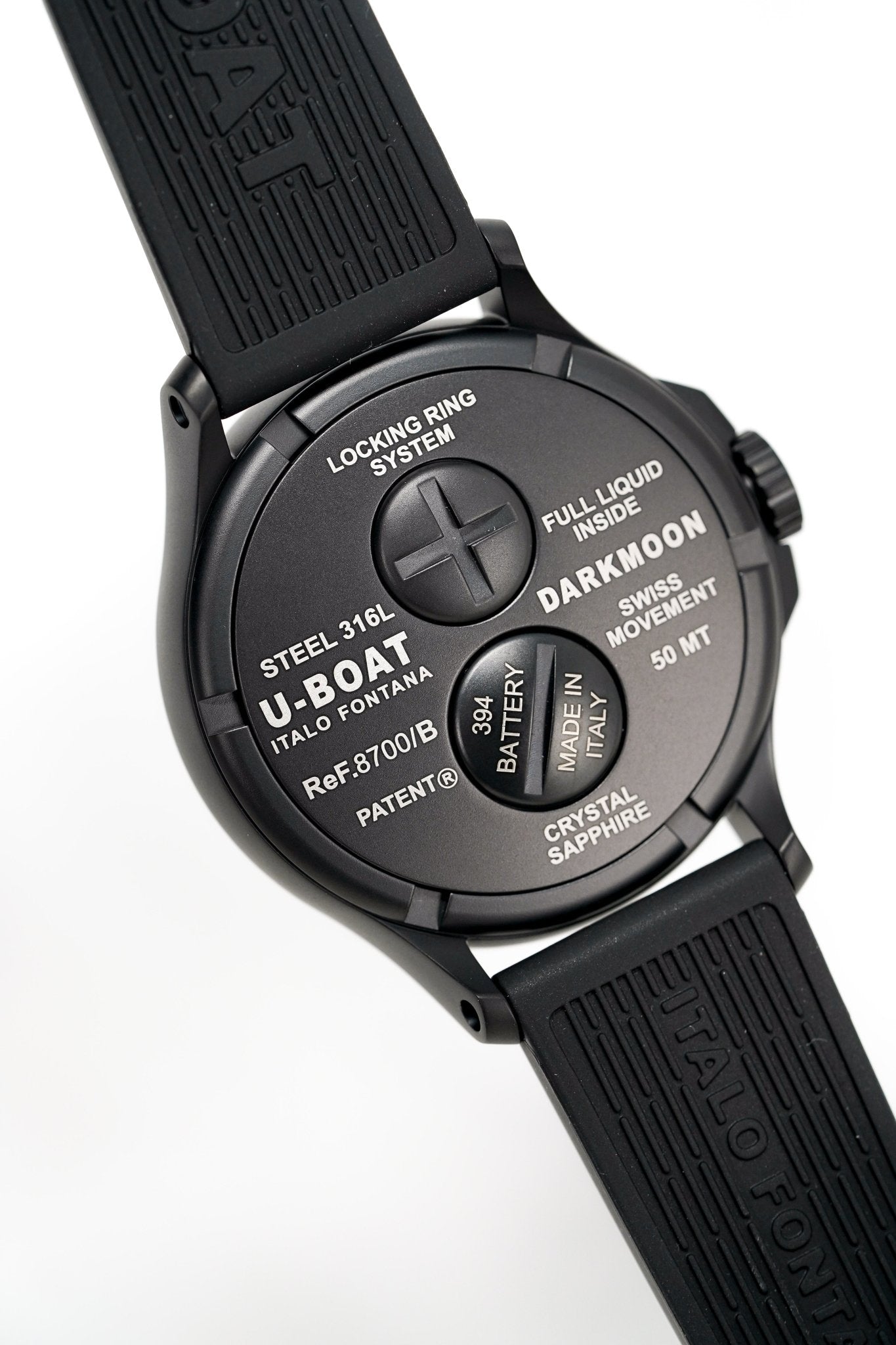 U-Boat Watch Darkmoon 44 Imperial Blue IP Black - 2022 EDITION 8700/B - Watches & Crystals