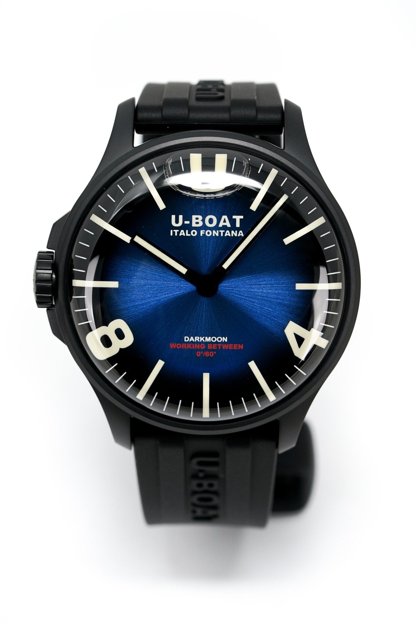 U-Boat Watch Darkmoon 44 Imperial Blue IP Black - 2022 EDITION 8700/B-GR8 Sunglasses