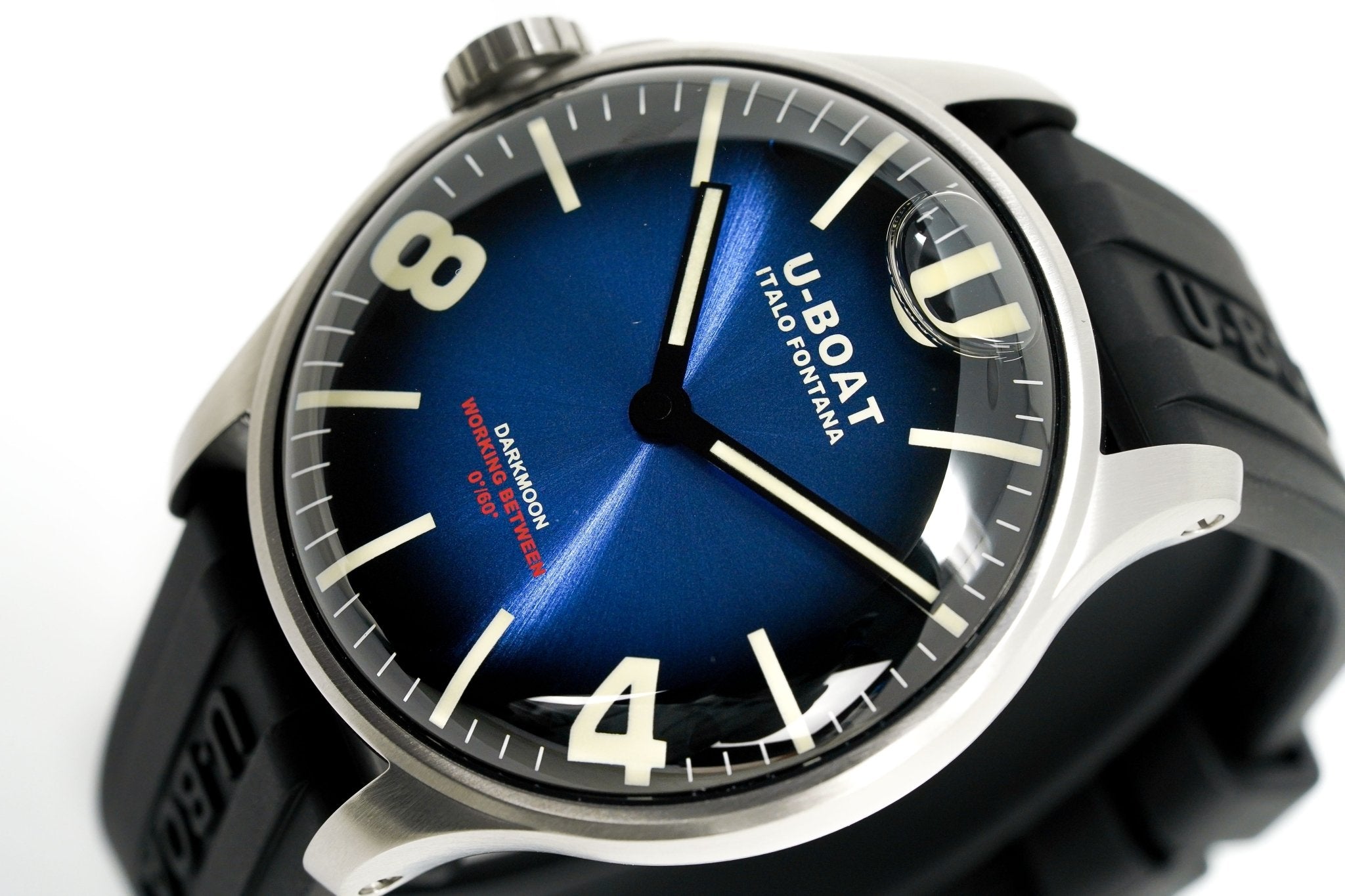 U-Boat Watch Darkmoon 44 Imperial Blue Steel - 2022 EDITION 8704/B-GR8 Sunglasses