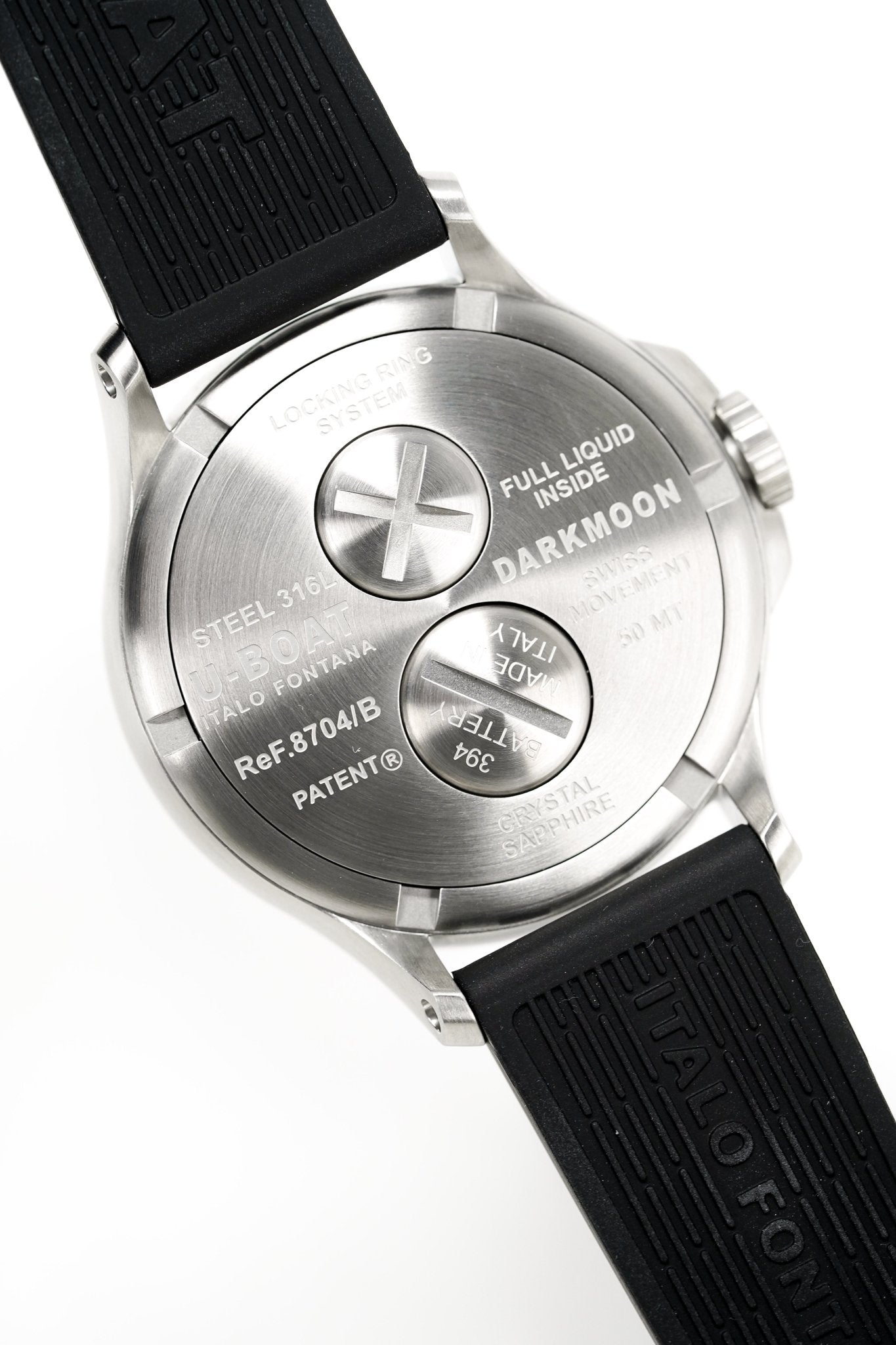 U-Boat Watch Darkmoon 44 Imperial Blue Steel - 2022 EDITION 8704/B-GR8 Sunglasses