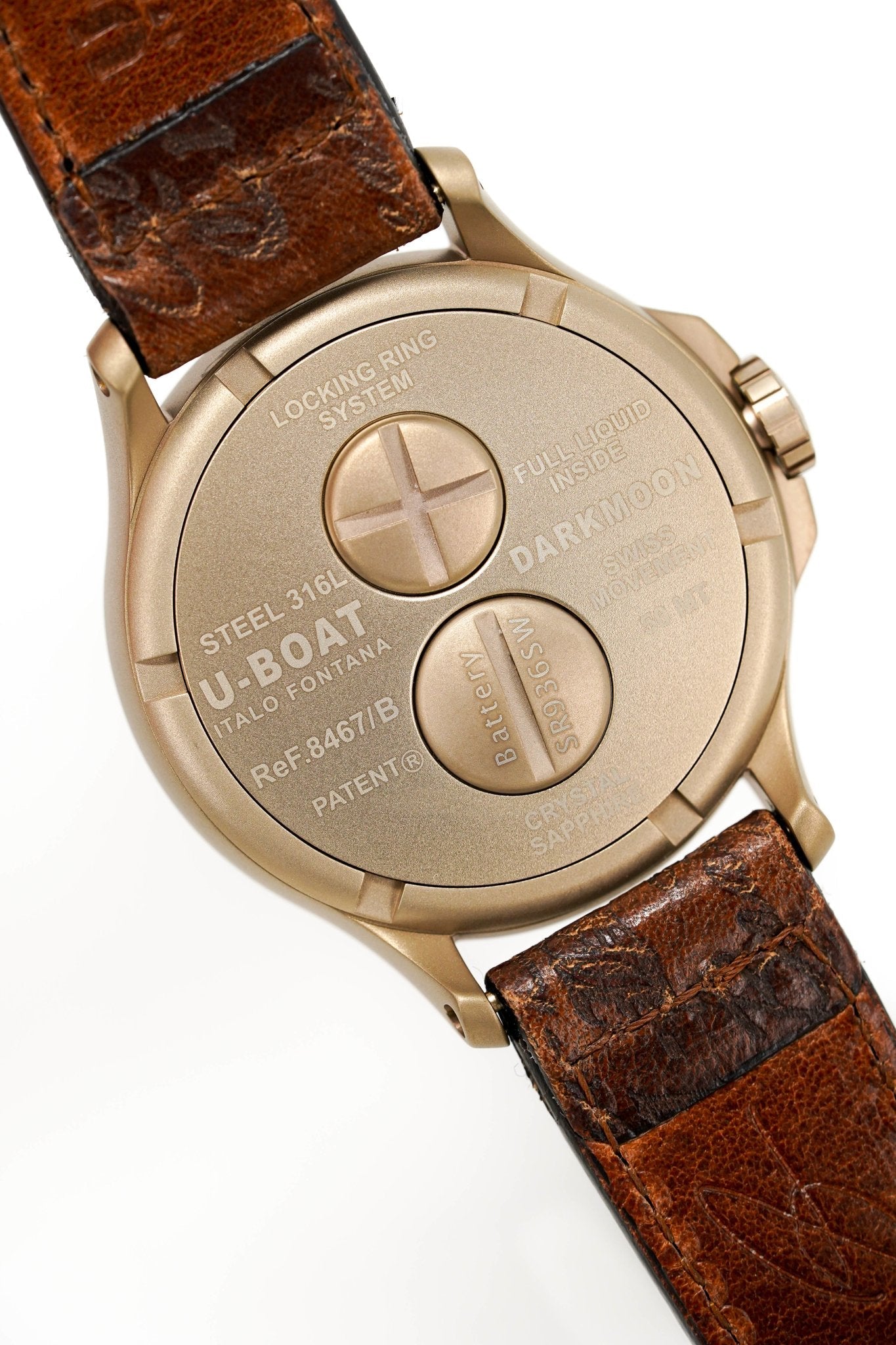 U-Boat Watch Darkmoon 44 IP Bronze - 2022 EDITION 8467/B-GR8 Sunglasses