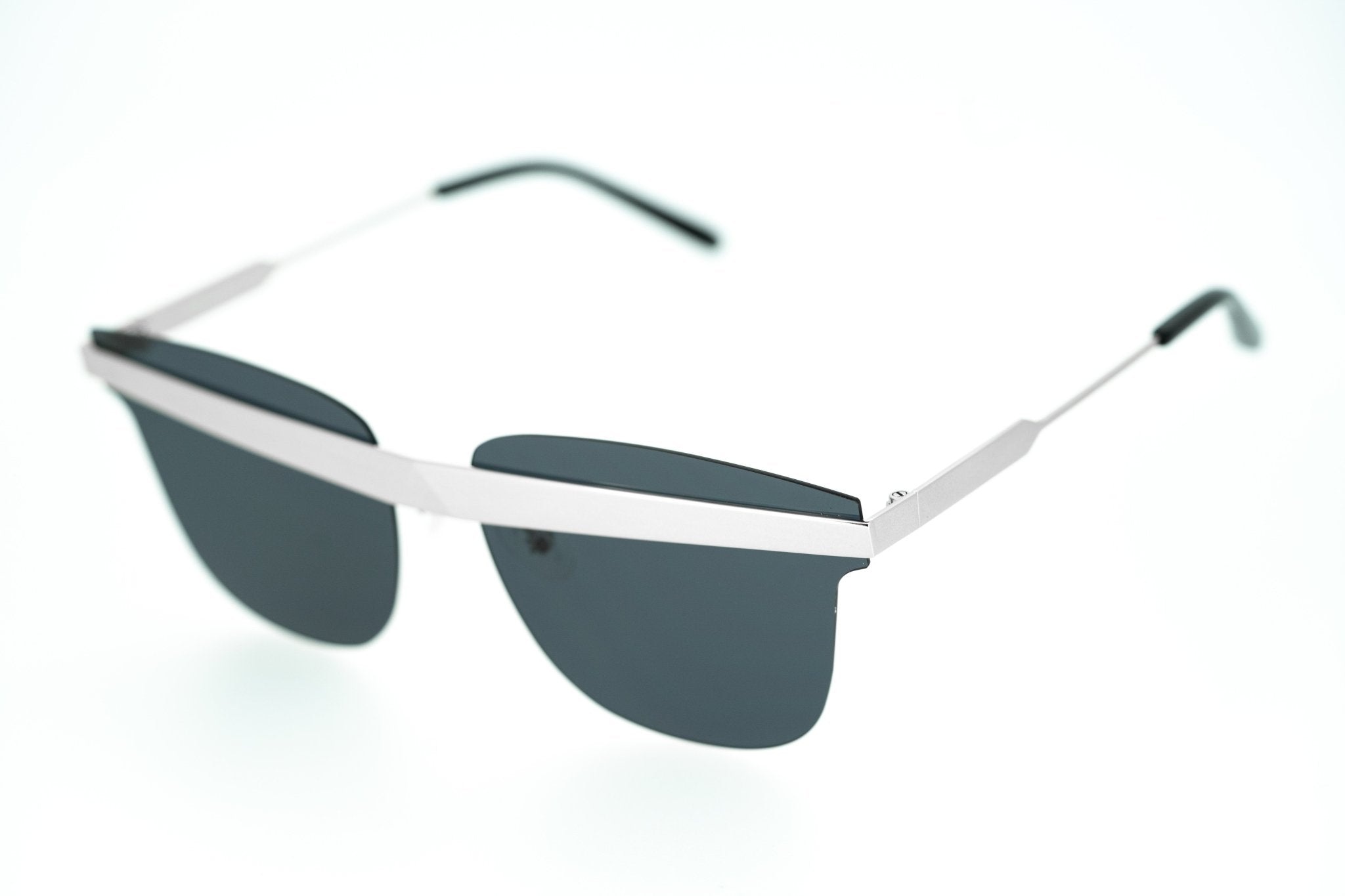 United Nude Sunglasses D-Frame Silver Black With Grey Lenses Category 3 UN2C2SUN - Watches & Crystals