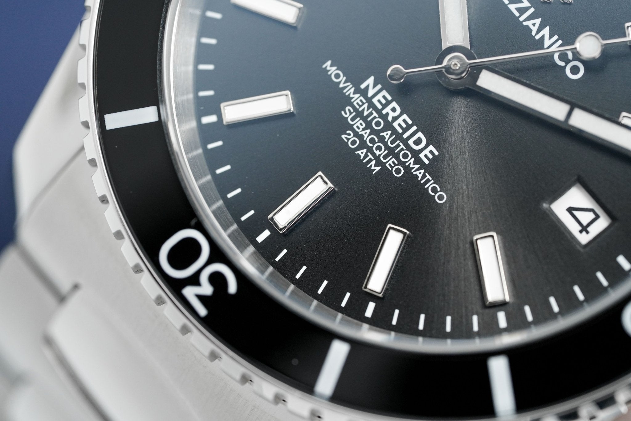 Venezianico Automatic Watch Nereide Canova Bracelet Black 3321504C-GR8 Sunglasses