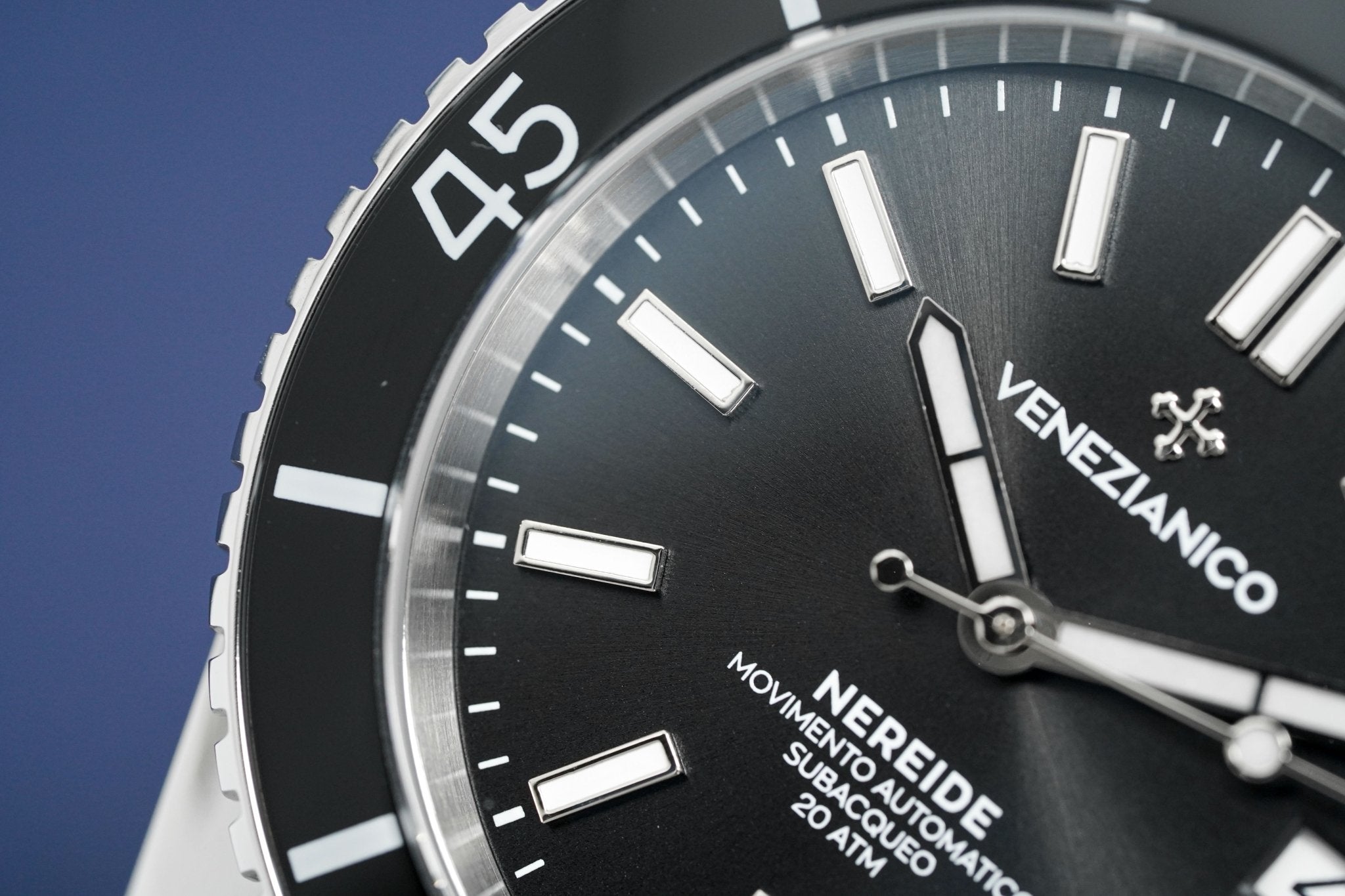 Venezianico Automatic Watch Nereide Canova Bracelet Black 3321504C-GR8 Sunglasses