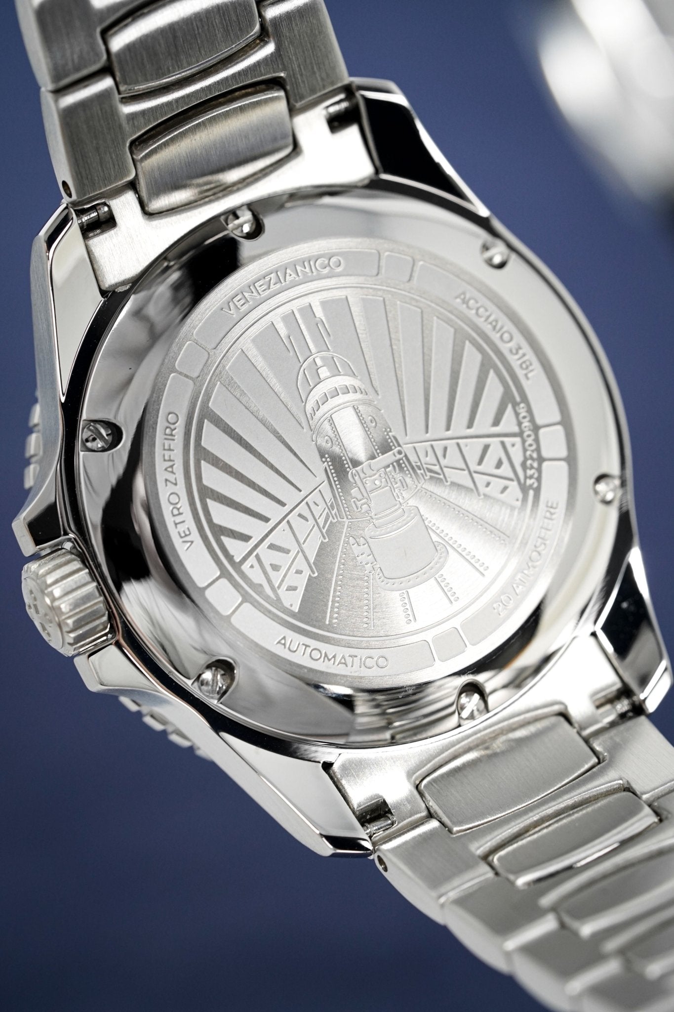 Venezianico Automatic Watch Nereide Canova Bracelet Red 3321503C-GR8 Sunglasses