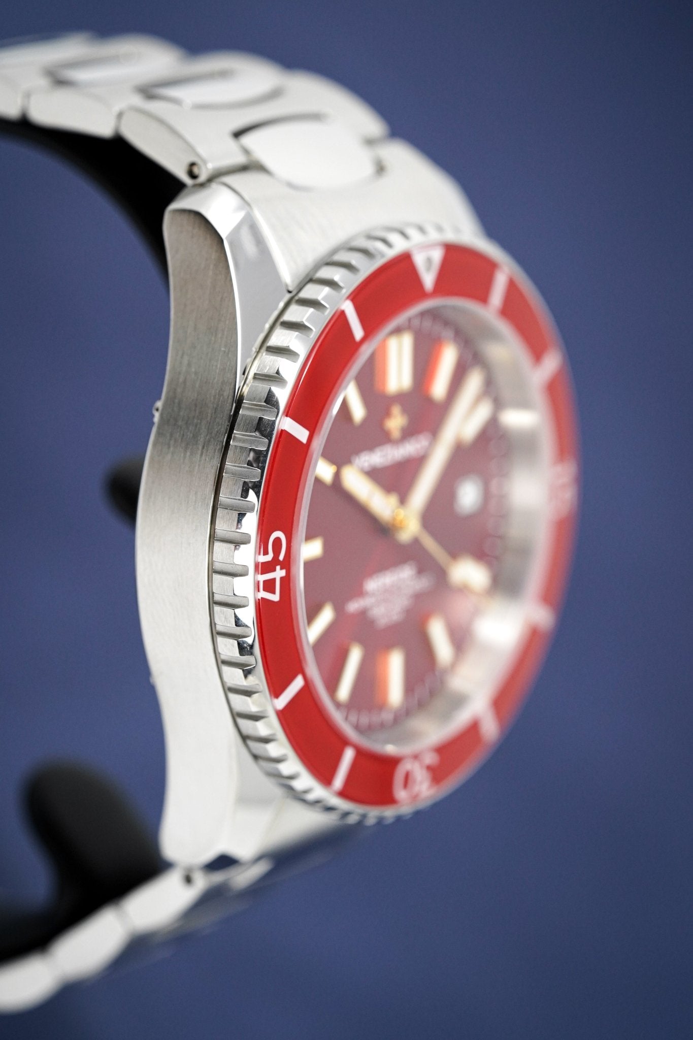 Venezianico Automatic Watch Nereide Canova Bracelet Red 3321503C-GR8 Sunglasses