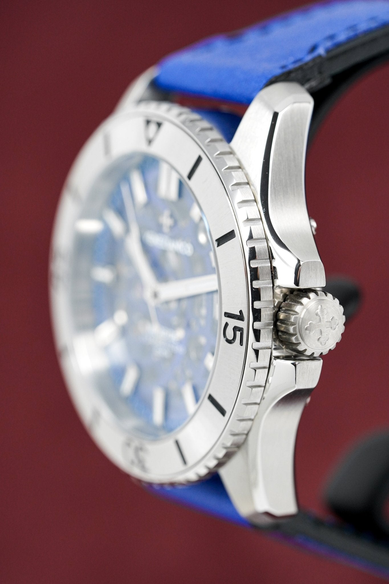 Venezianico Automatic Watch Nereide UltraLeggero Skeleton Blue 3921502-GR8 Sunglasses