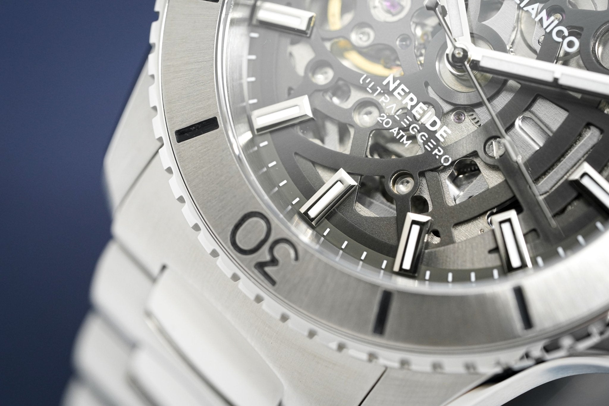 Venezianico Automatic Watch Nereide UltraLeggero Skeleton Canova Bracelet 3921503C-GR8 Sunglasses