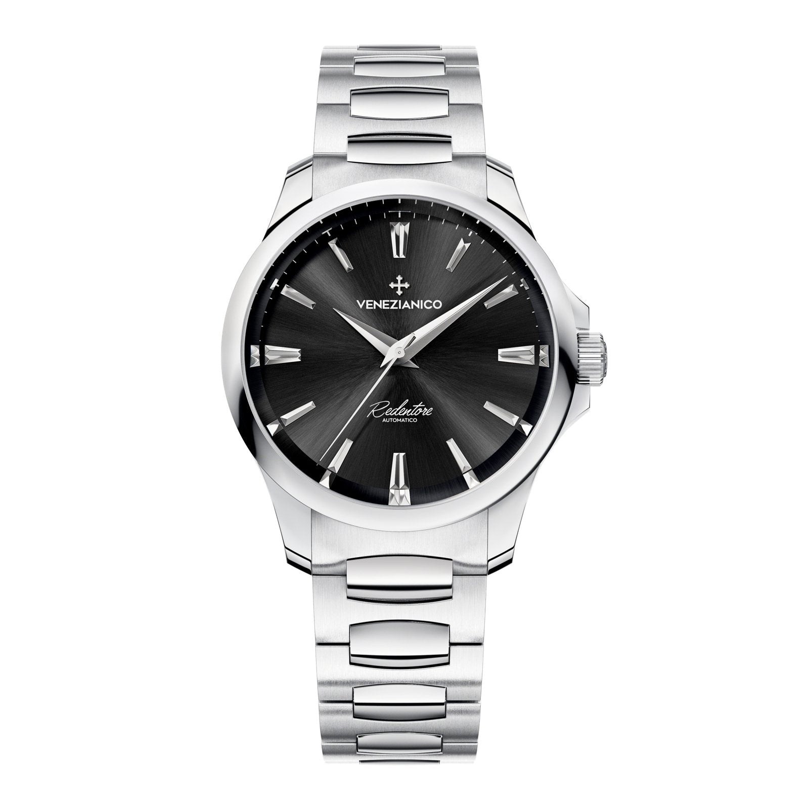 Venezianico Automatic Watch Redentore 36 Black Steel 1121504C-GR8 Sunglasses