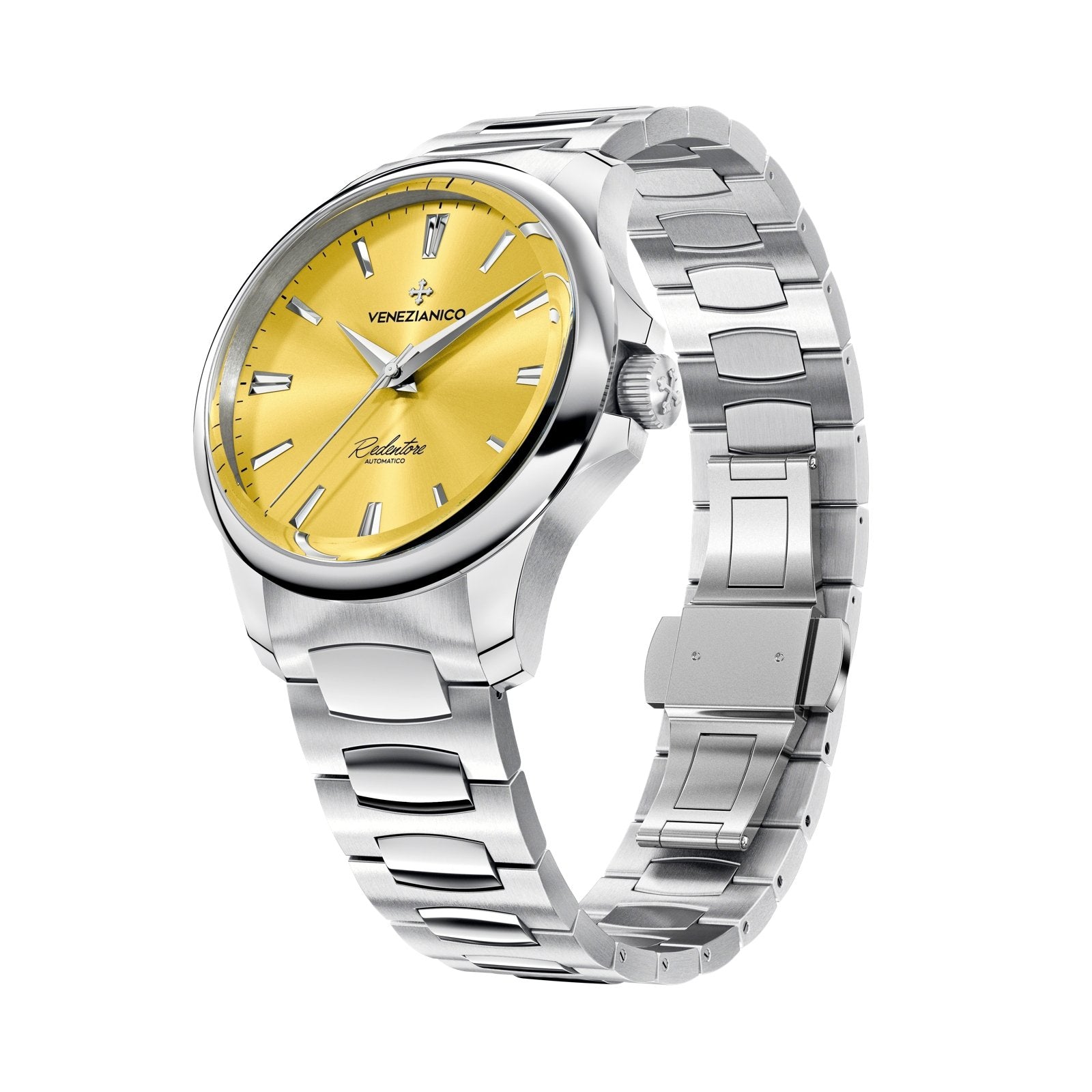 Venezianico Automatic Watch Redentore 36 Yellow Steel 1121501C - Watches & Crystals