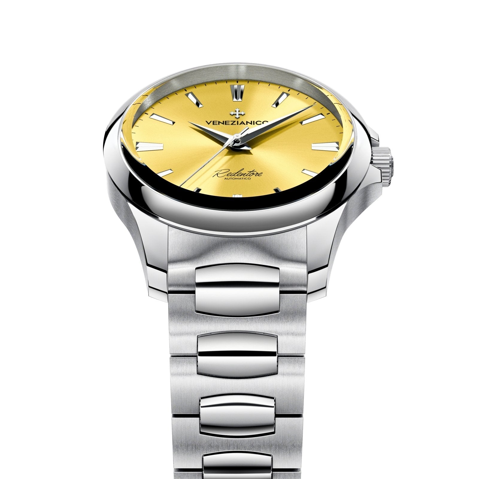 Venezianico Automatic Watch Redentore 36 Yellow Steel 1121501C - Watches & Crystals