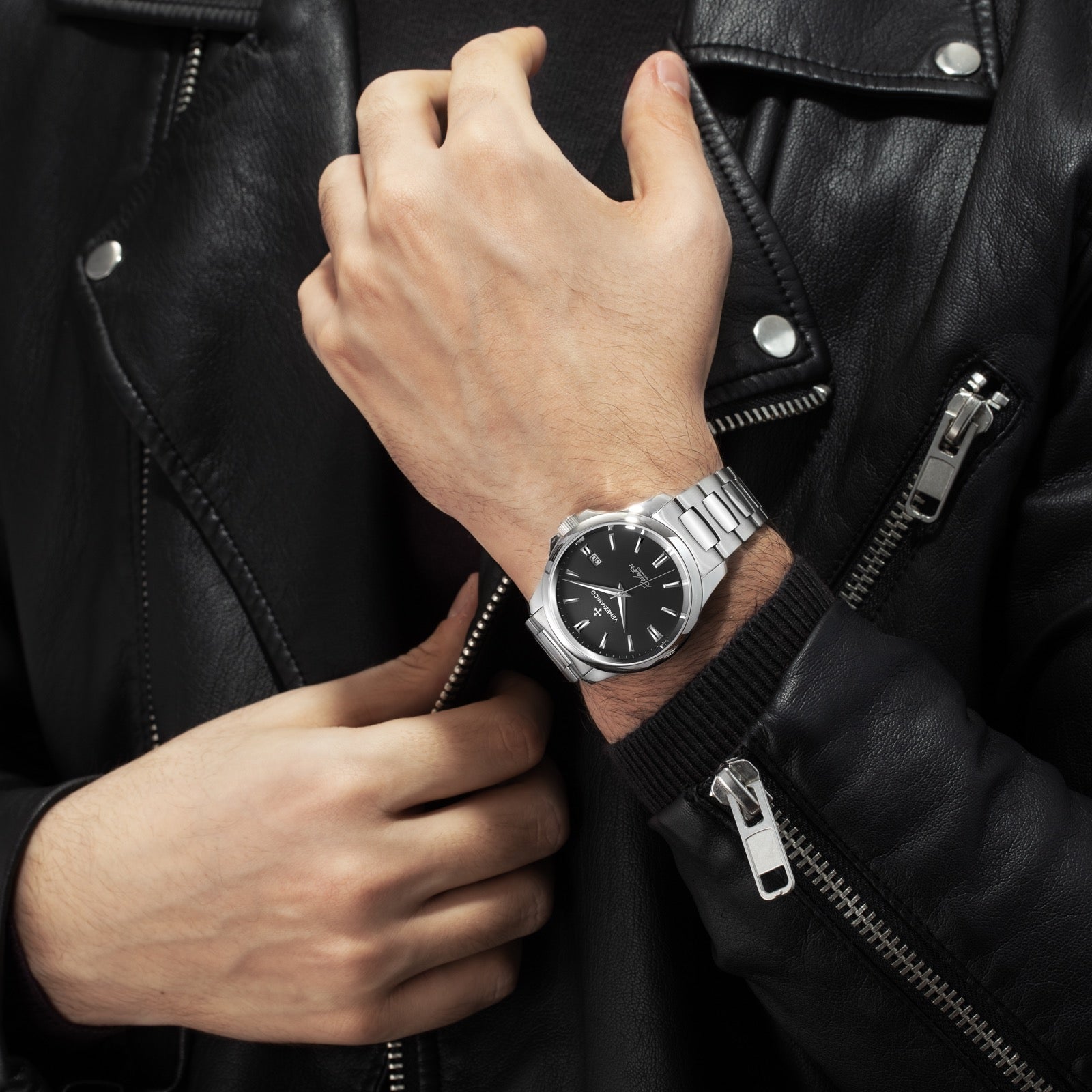 Venezianico Automatic Watch Redentore 40 Black Steel 1221504C-GR8 Sunglasses