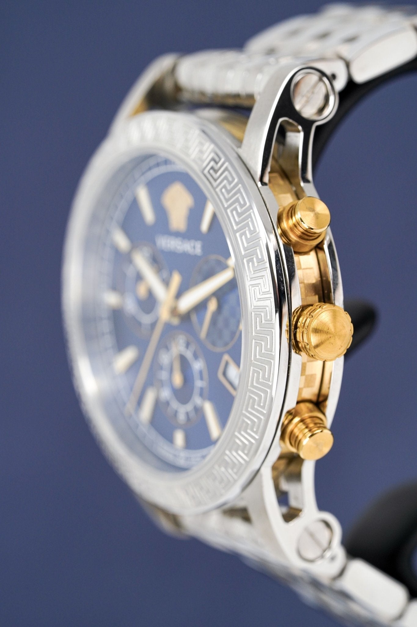 Versace Ladies Chronograph Watch Sports Tech Blue VELT00219 - Watches & Crystals