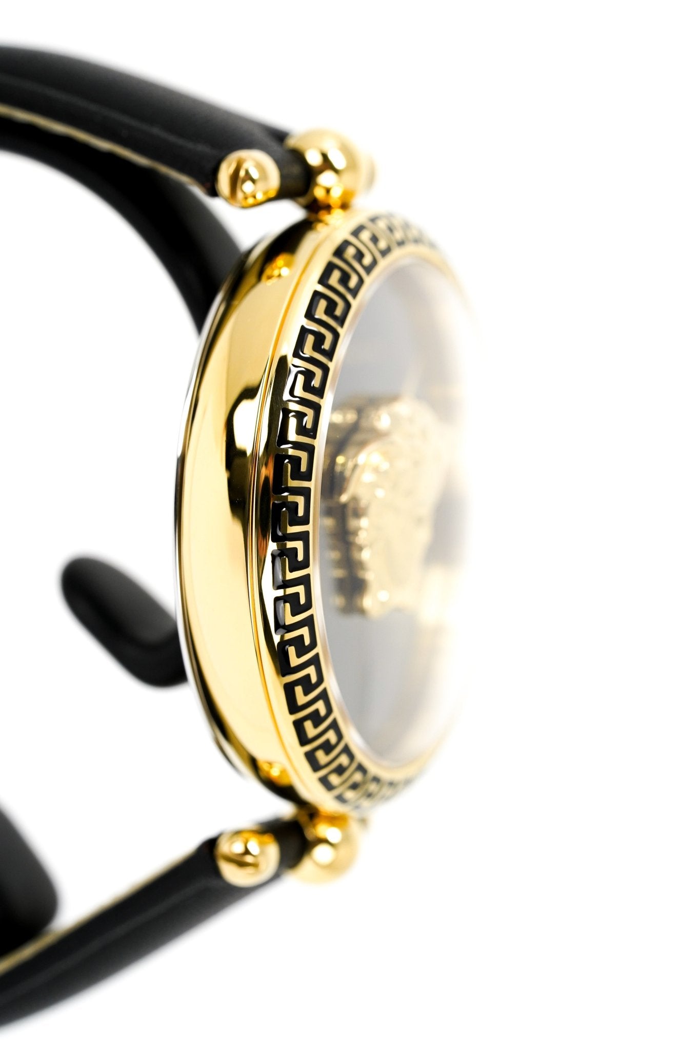 Versace Ladies Watch Palazzo Empire Black Gold VECO01922-GR8 Sunglasses