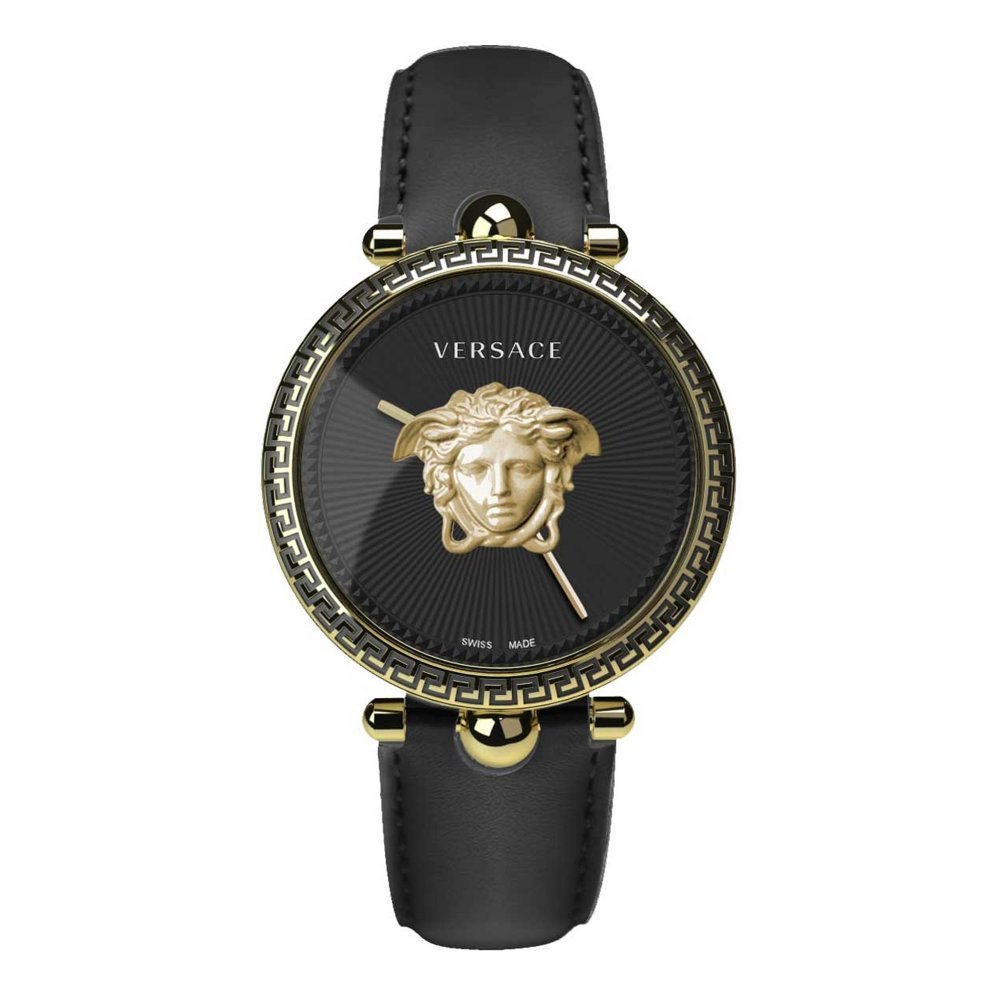 Versace Ladies Watch Palazzo Empire Black Gold VECO01922-GR8 Sunglasses